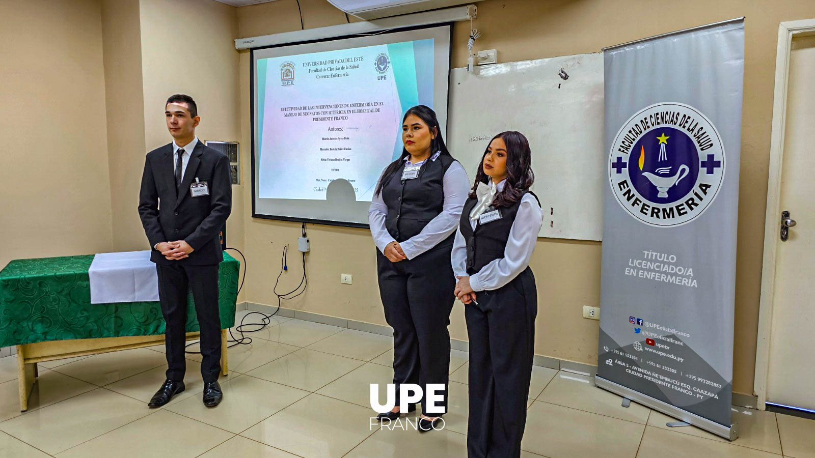 Nuevos egresados de Enfermería UPE defienden exitosamente sus Trabajos Finales de Grado