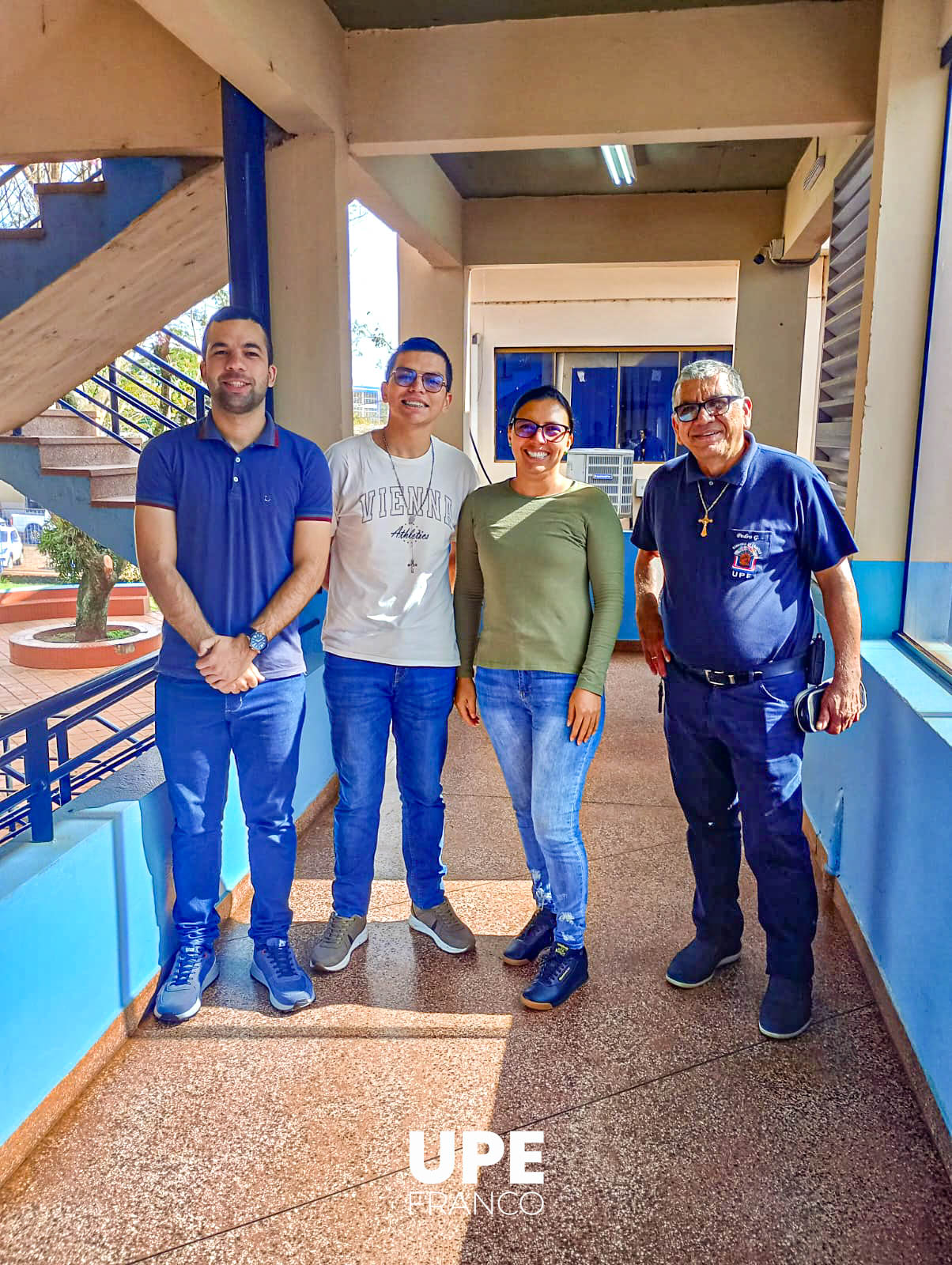 Estudiantes internacionales conocen la UPE junto a Don Pedro: Recorrido de Bienvenida