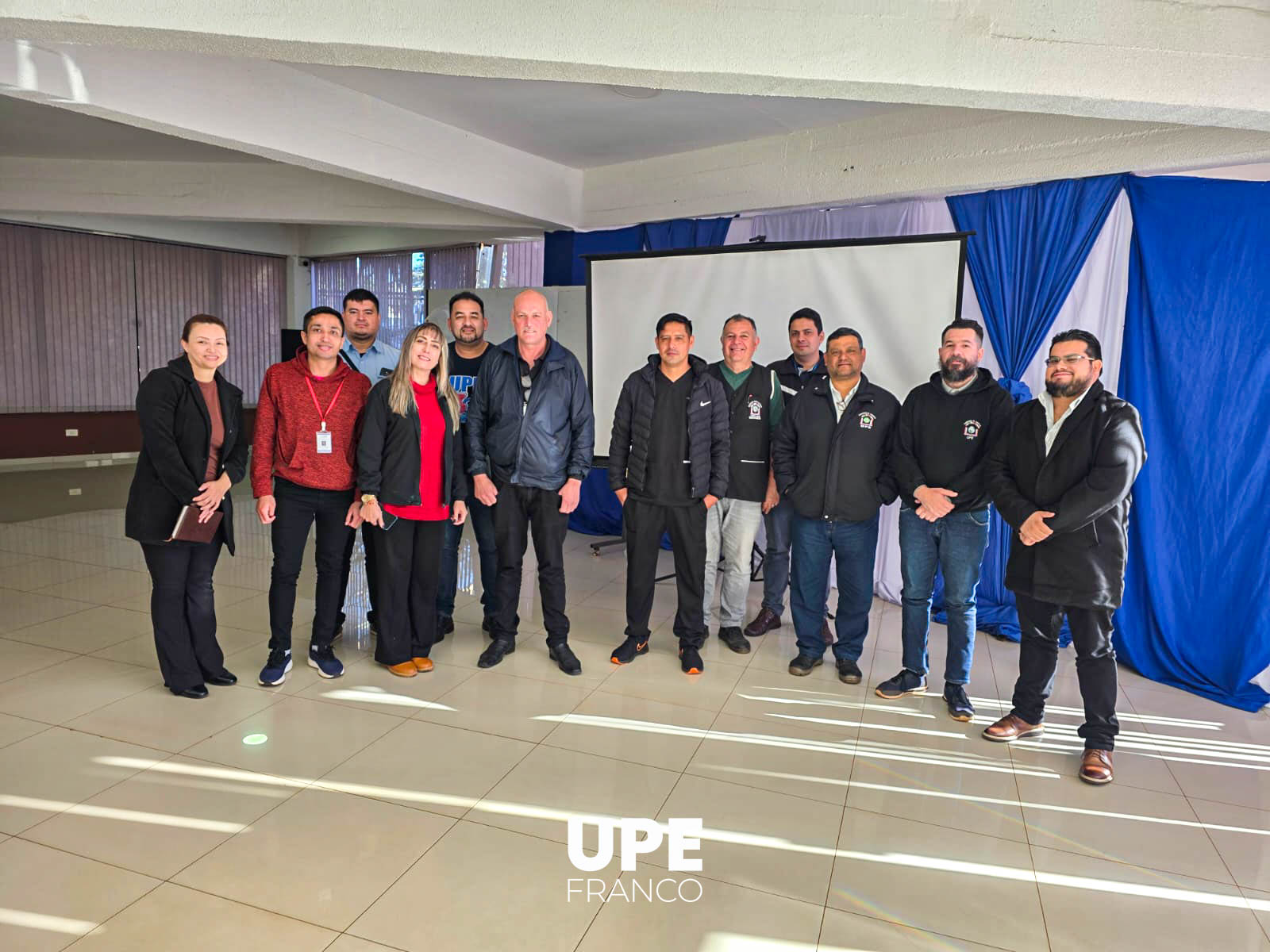 UPE FRANCO YA TIENE SU BRIGADA DE BOMBEROS VOLUNTARIOS