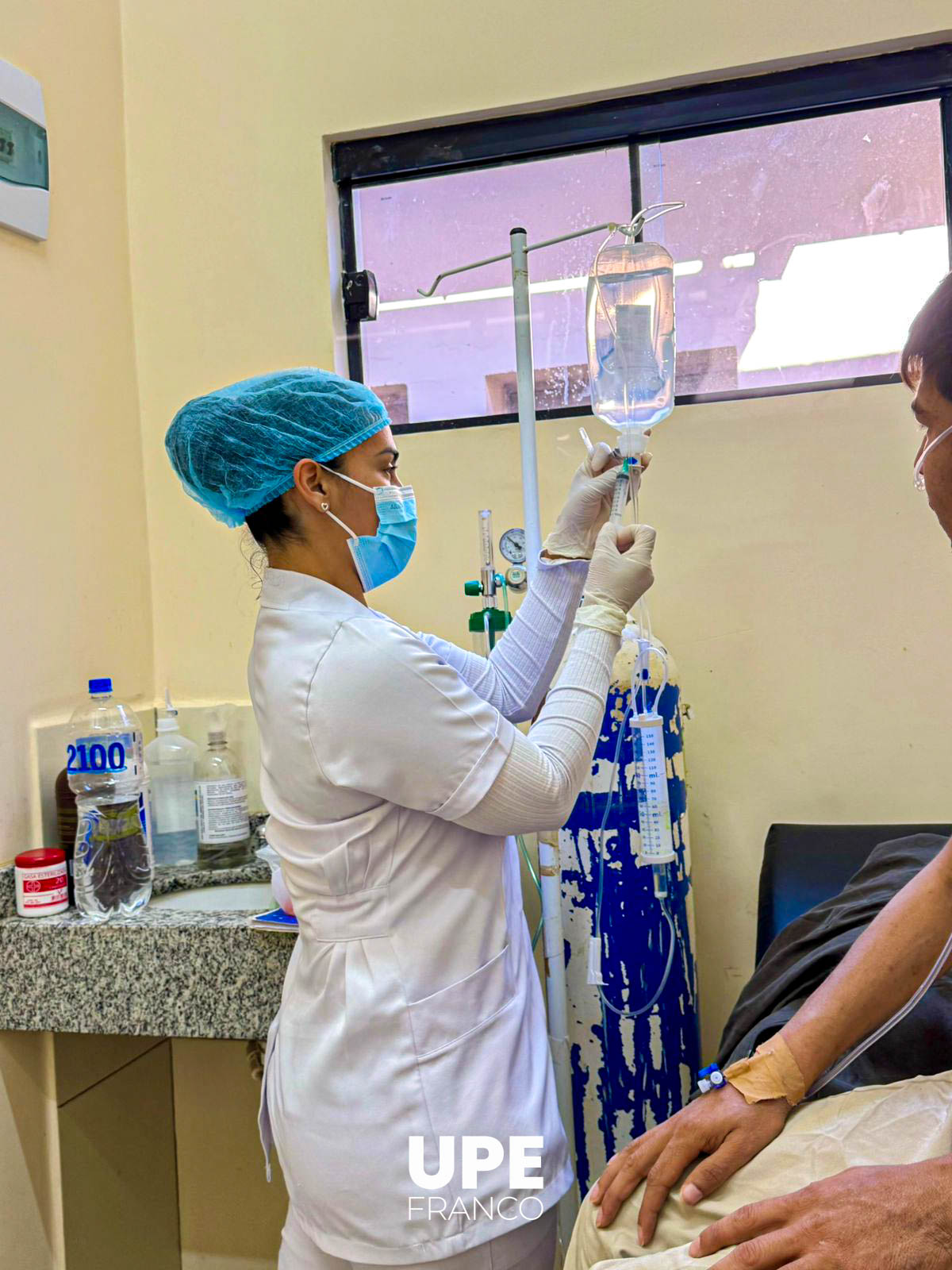 Enfermería UPE: Estudiantes realizan prácticas en el Hospital Distrital de Presidente Franco