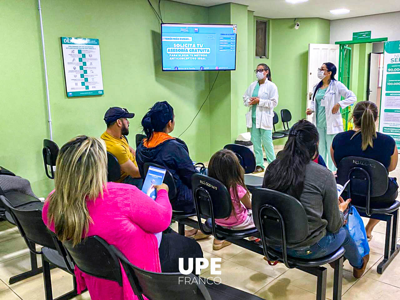 Estudiantes de Nutrición UPE realizan prácticas en la Clínica CEPEP de Ciudad del Este