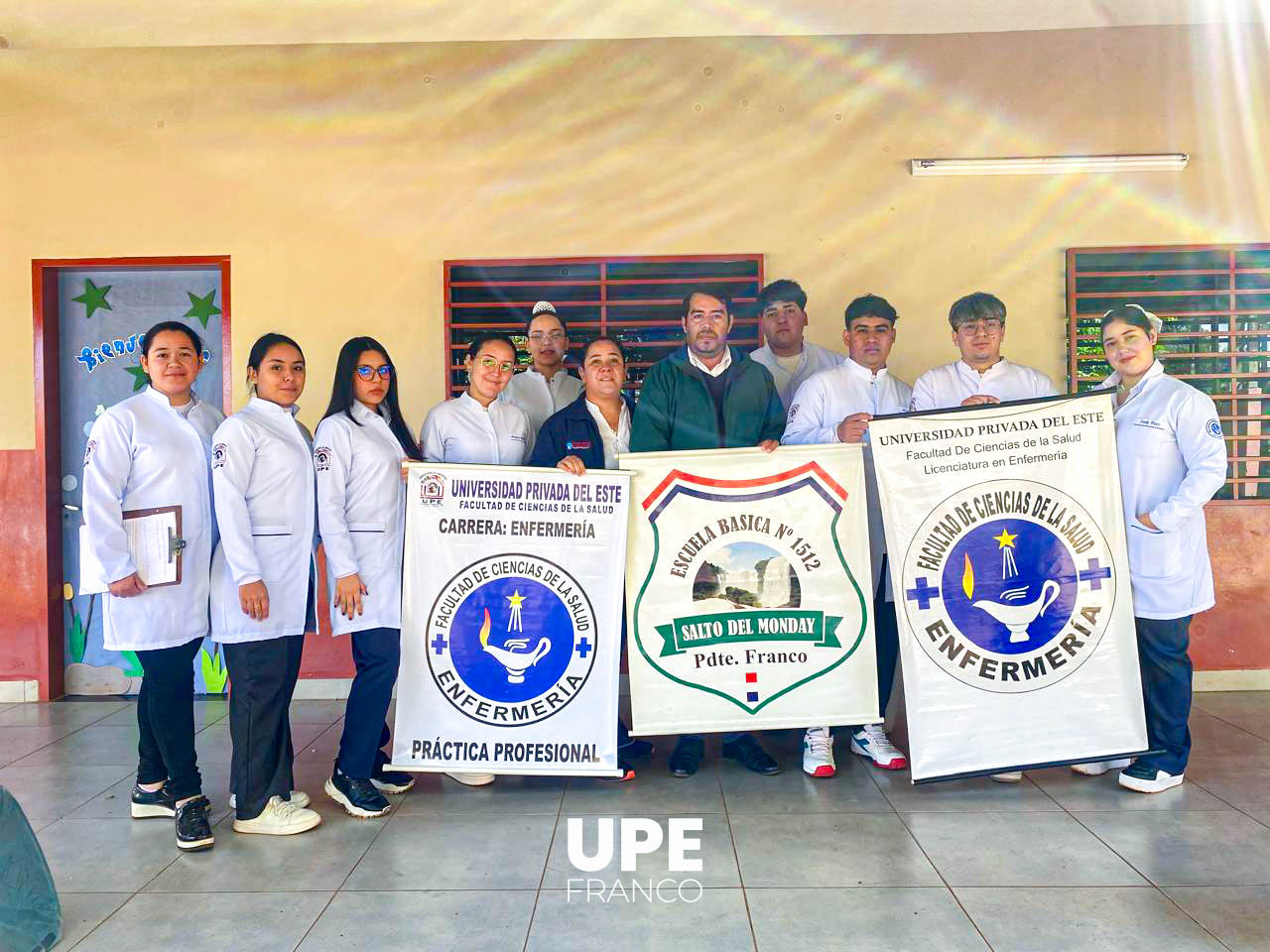 Estudiantes de Enfermería promueven hábitos de higiene en la Escuela Saltos del Monday