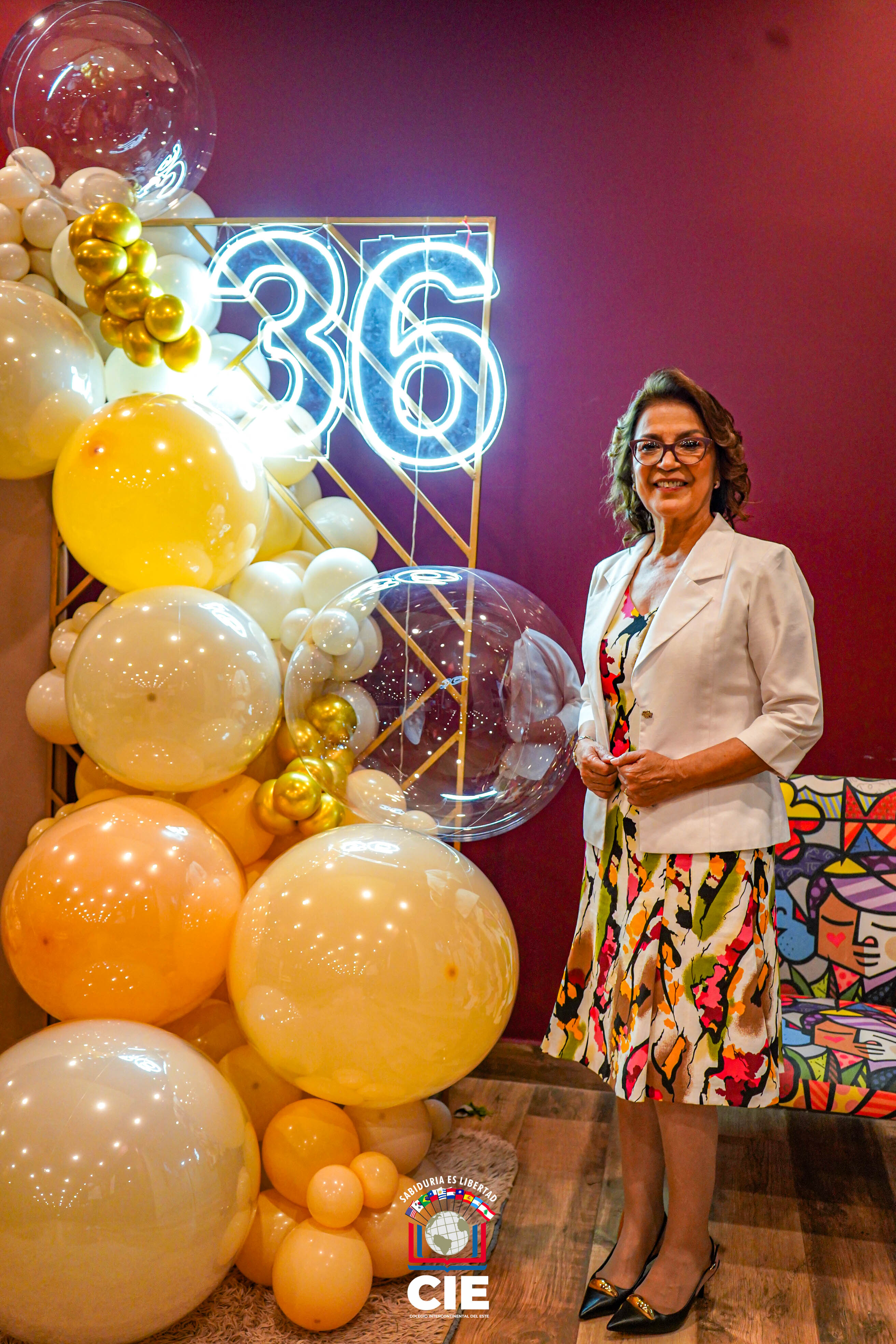 Colegio Intercontinental del Este celebró su 36.º aniversario: Cena de confraternización