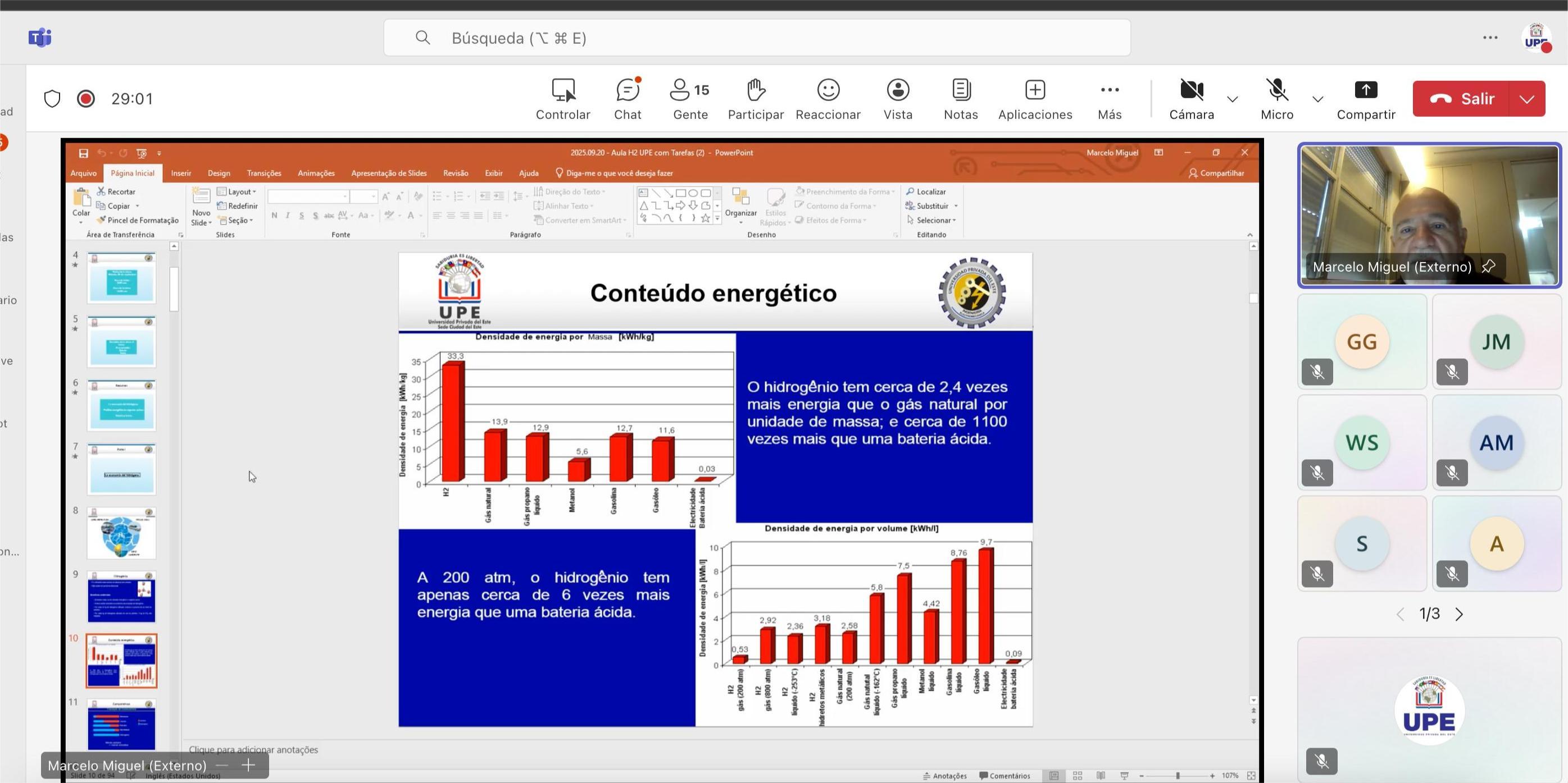 Avanza con éxito el Diplomado en Tecnología del Hidrógeno: Tercera clase virtual