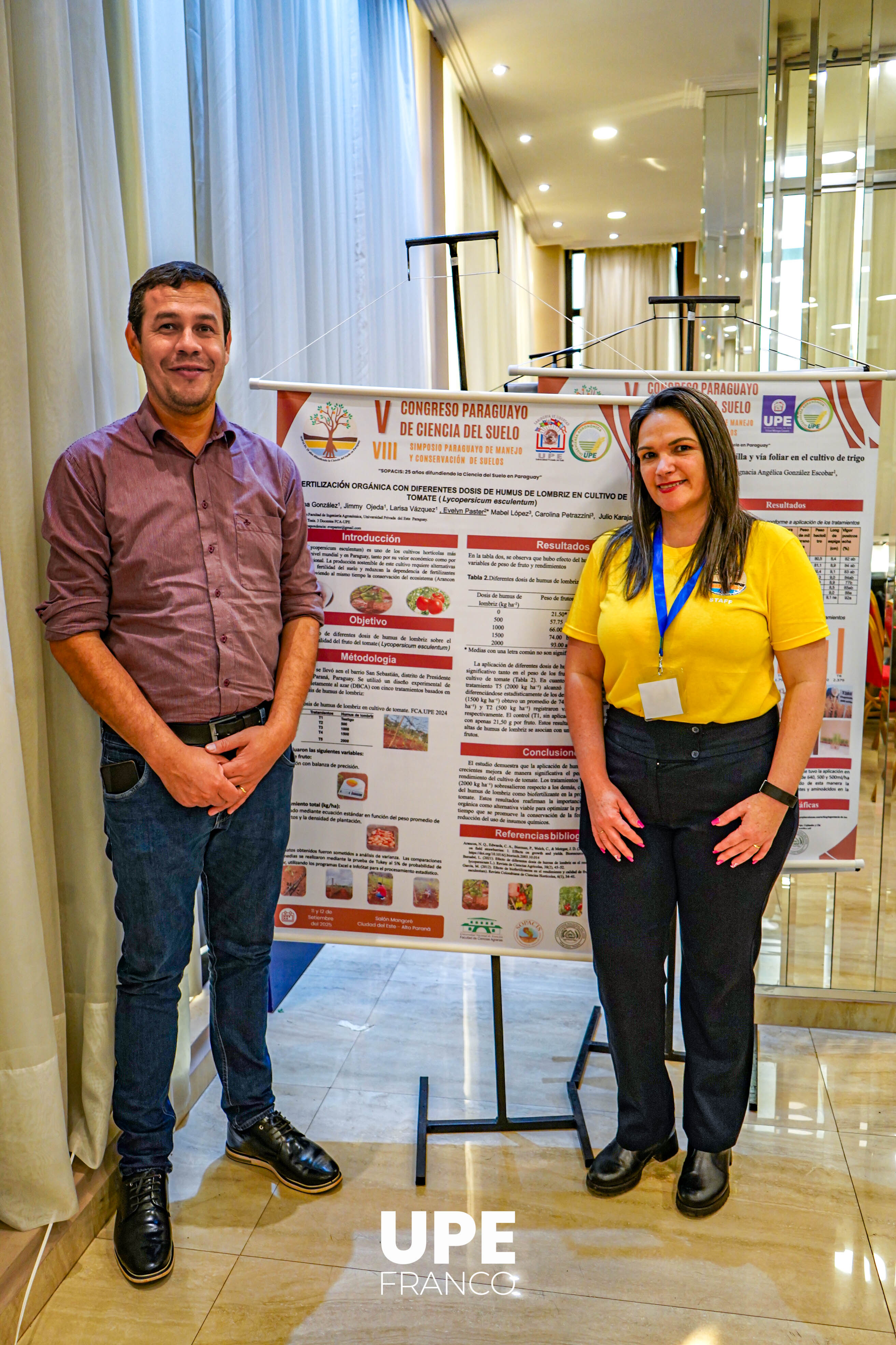UPE presente en el V Congreso Paraguayo de Ciencia del Suelo y VIII Simposio Paraguayo de Manejo y Conservación de Suelos