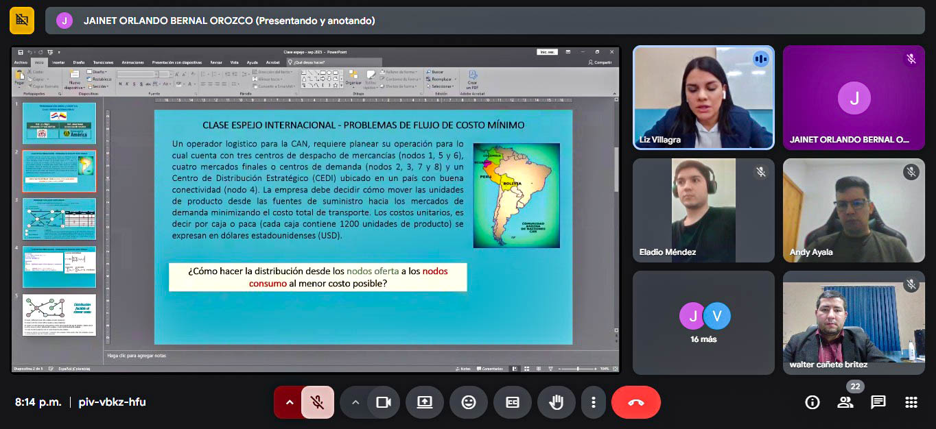 CLASES ESPEJO: UPE y la Fundación Universidad de América - Colombia