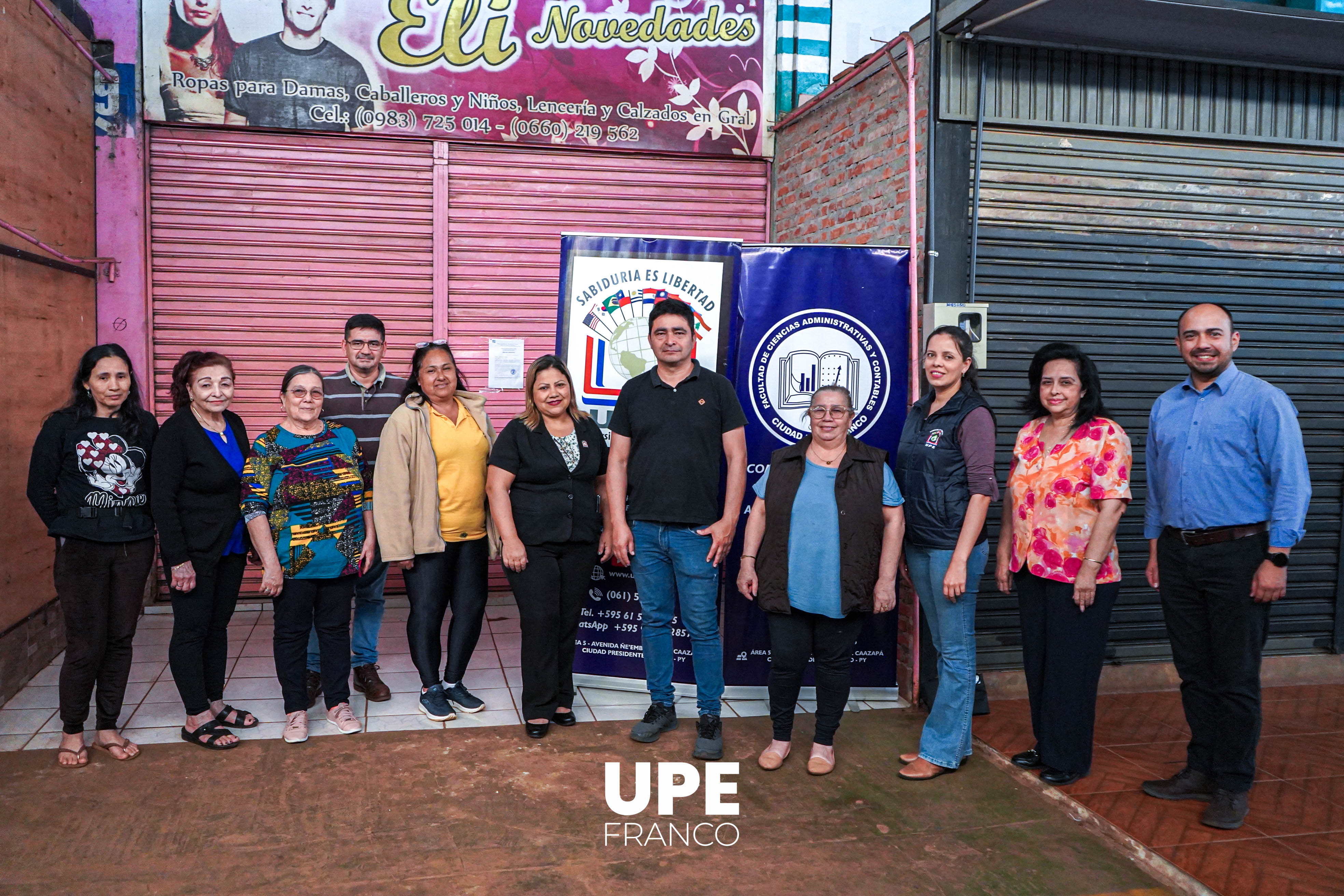 UPE inicia programa interdisciplinario de Extensión con trabajadores del Mercado Municipal de Presidente Franco