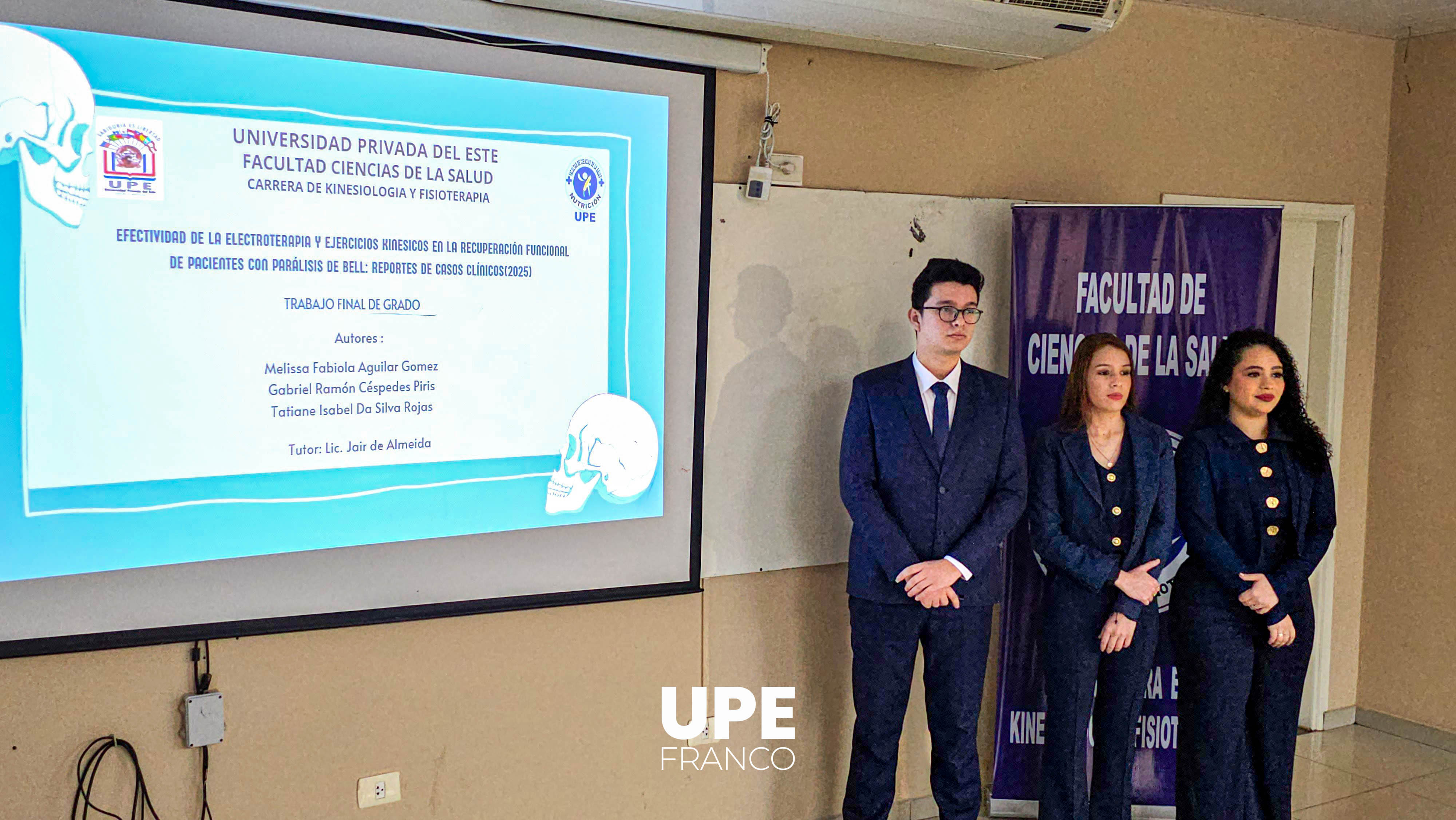 Nuevos Egresados de la carrera de Kinesiología y Fisioterapia: Defensa de Trabajo Final de Grado