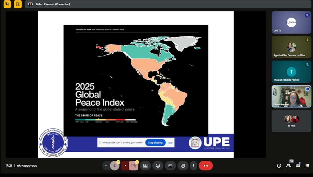 Clase virtual de Medicina Humanitaria