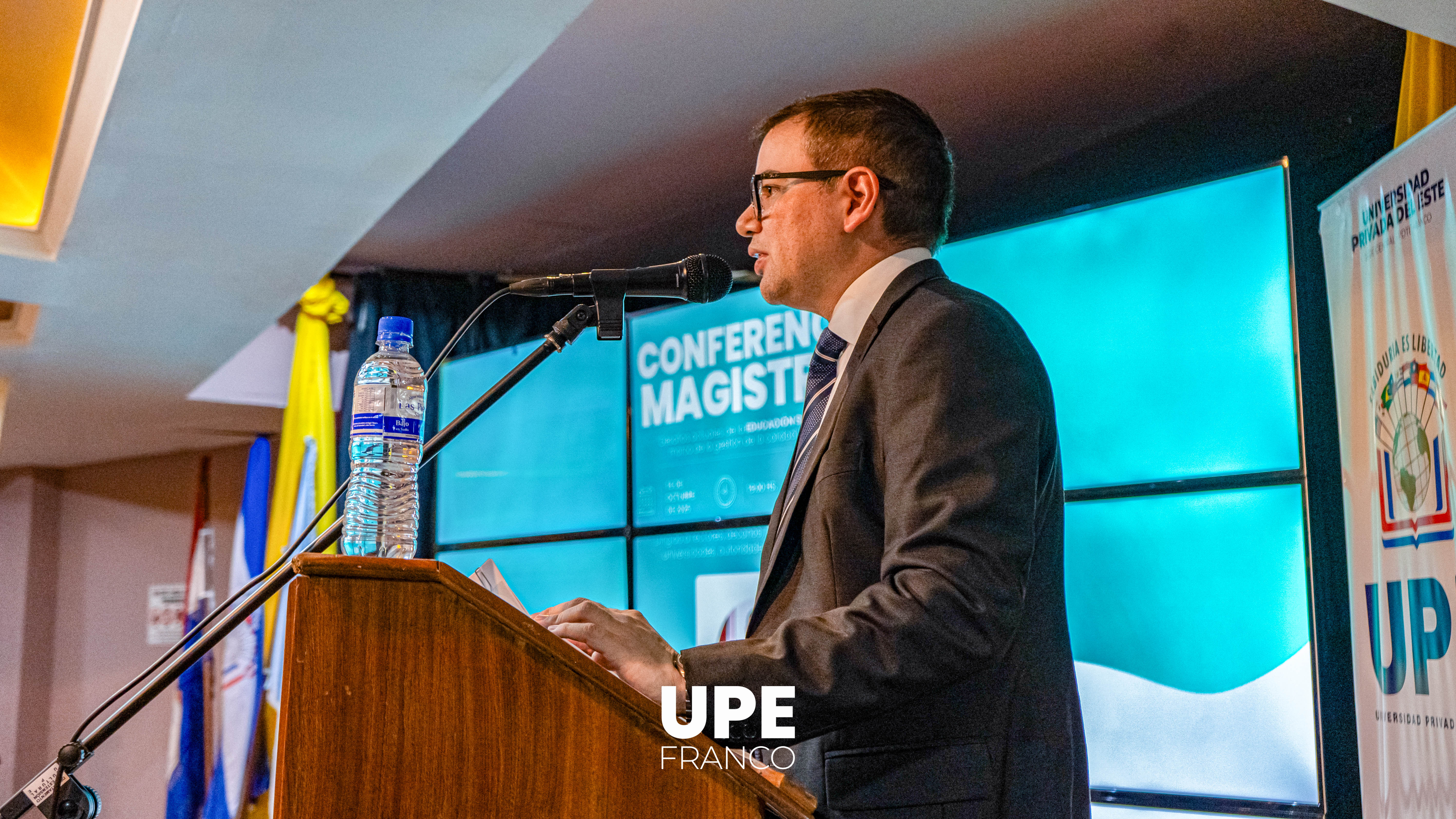 “Desafíos actuales de la Educación Superior en el marco de la gestión de la calidad educativa”: Conferencia Magistral en la UPE FRANCO