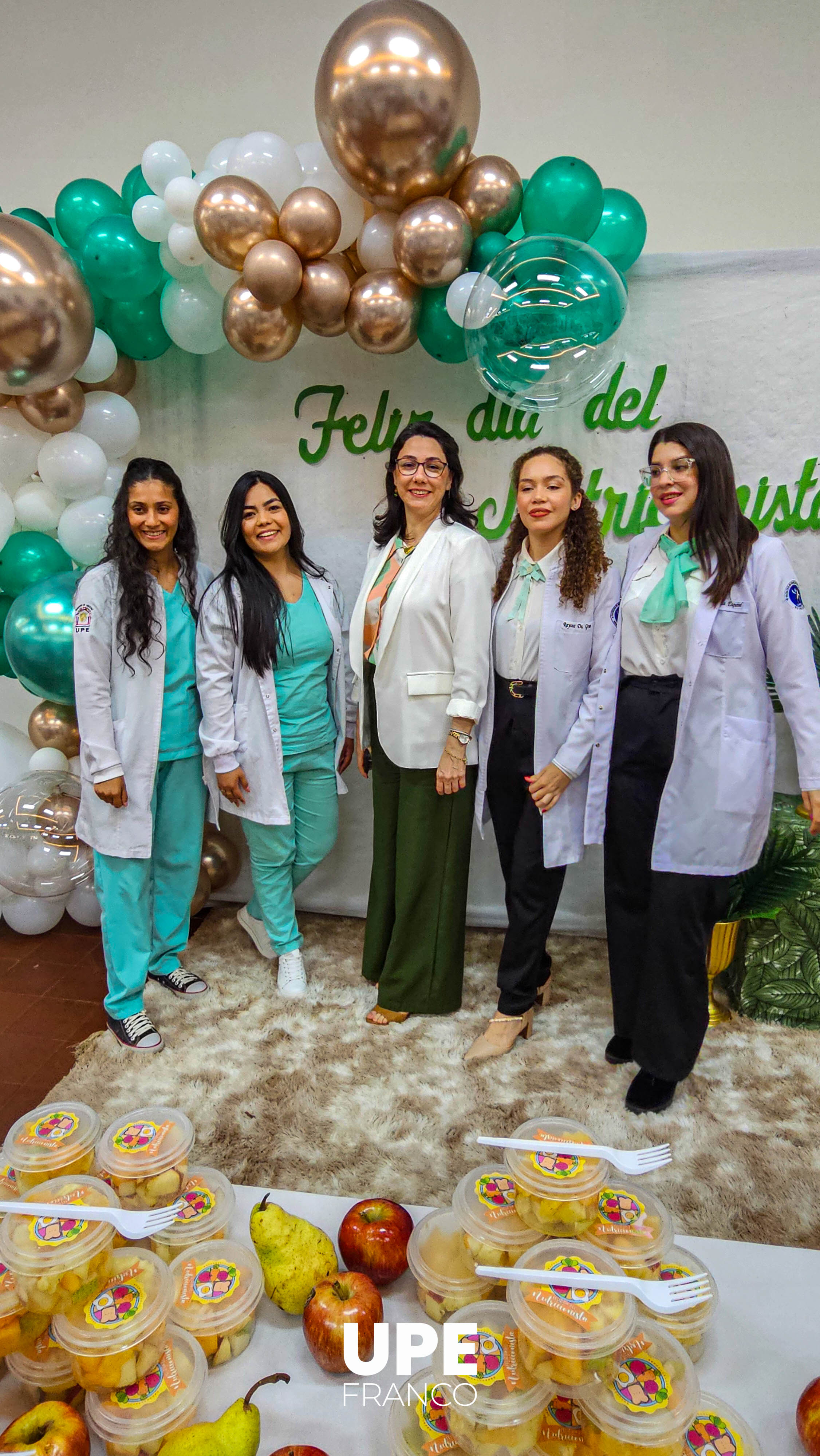 Acto de celebración por el Día del Nutricionista y el Día Mundial de la Alimentación en la UPE FRANCO