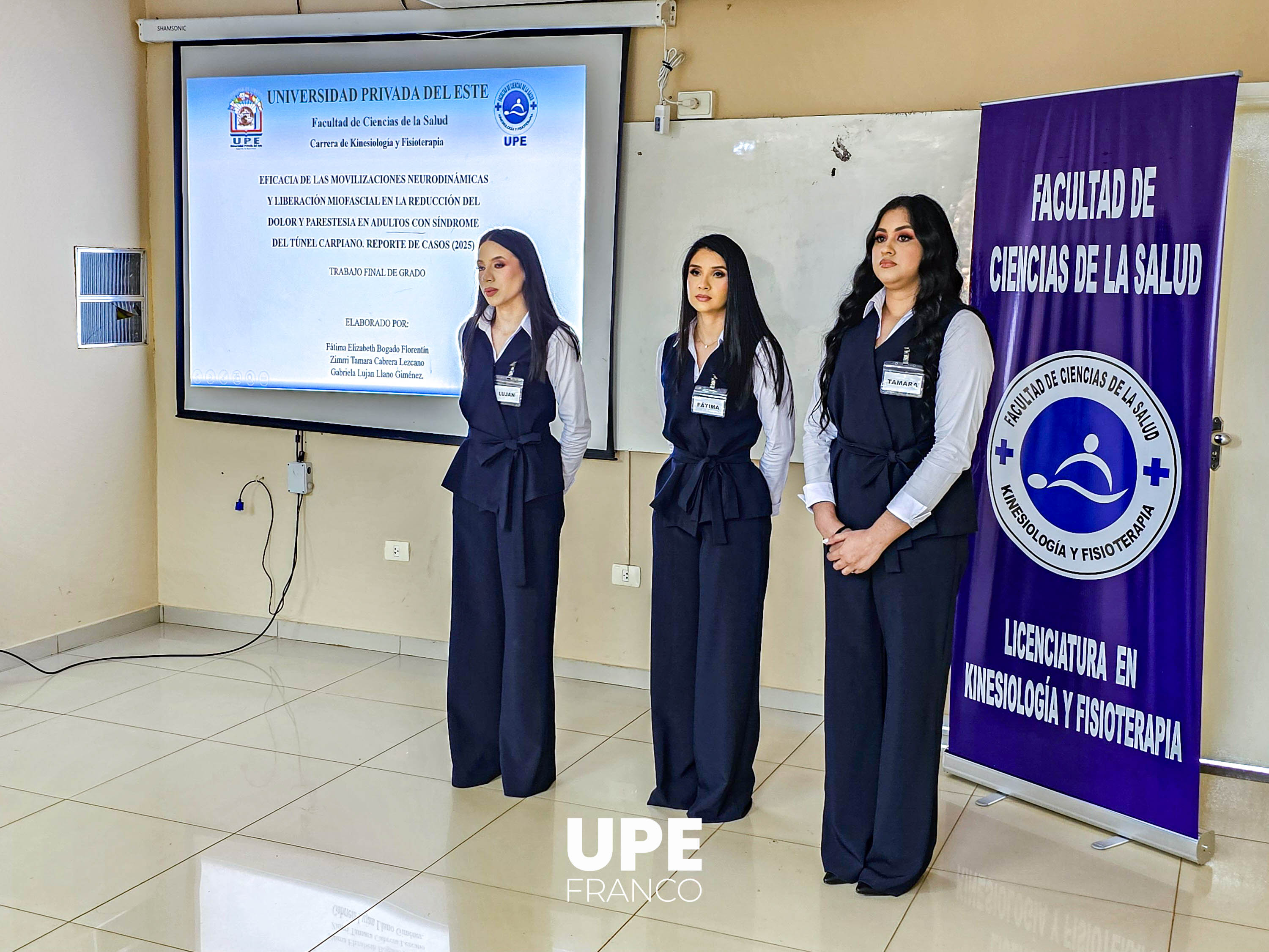 Egresan nuevos Licenciados en Kinesiología y Fisioterapia: Defensa de Trabajos Finales de Grado