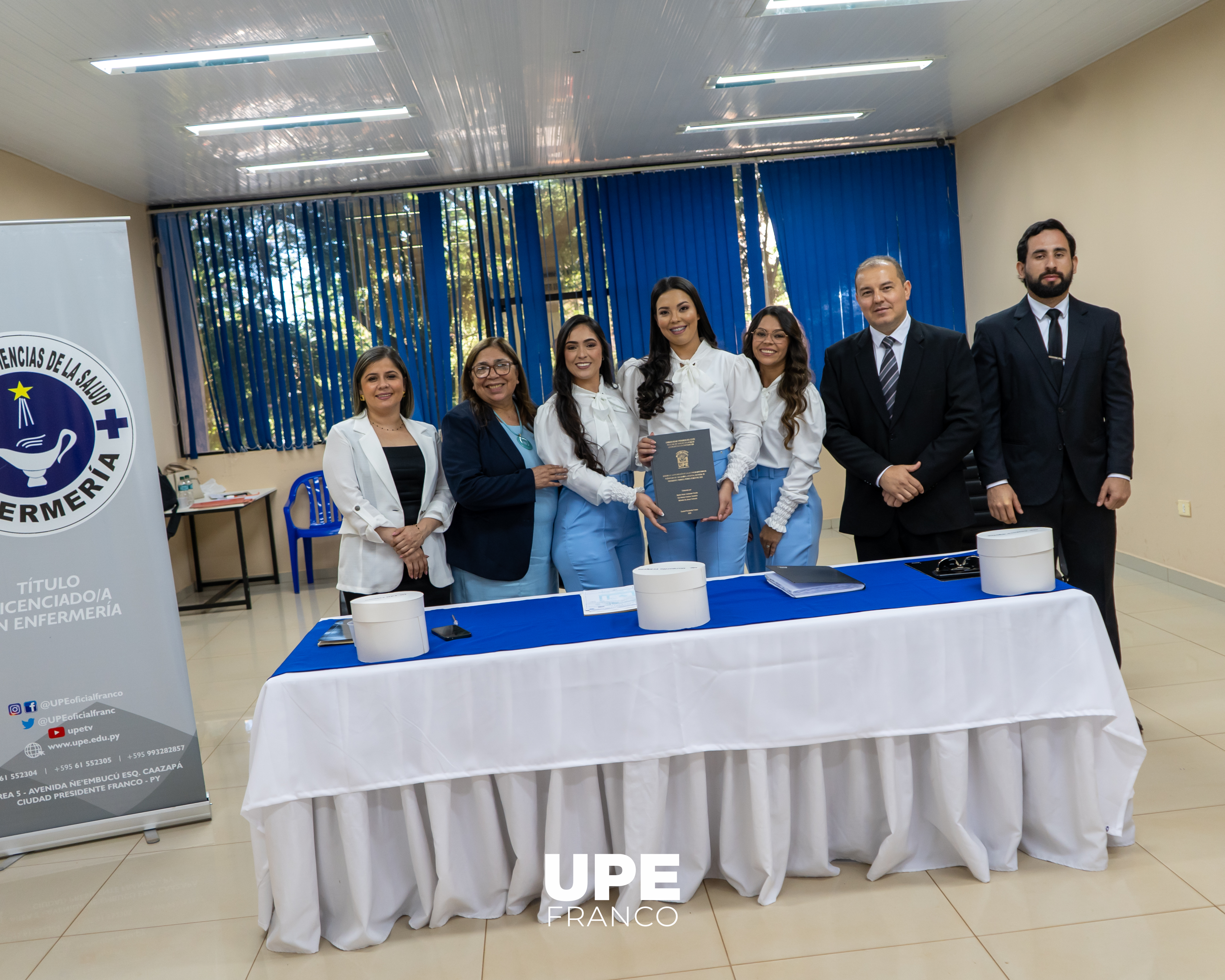 Estudiantes de Enfermería UPE defienden con éxito su Trabajo Final de Grado