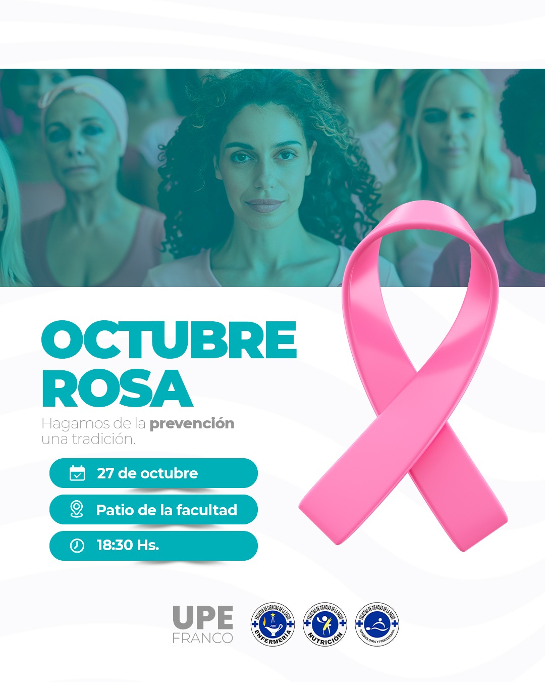 OCTUBRE ROSA: Hagamos de la prevención una tradición