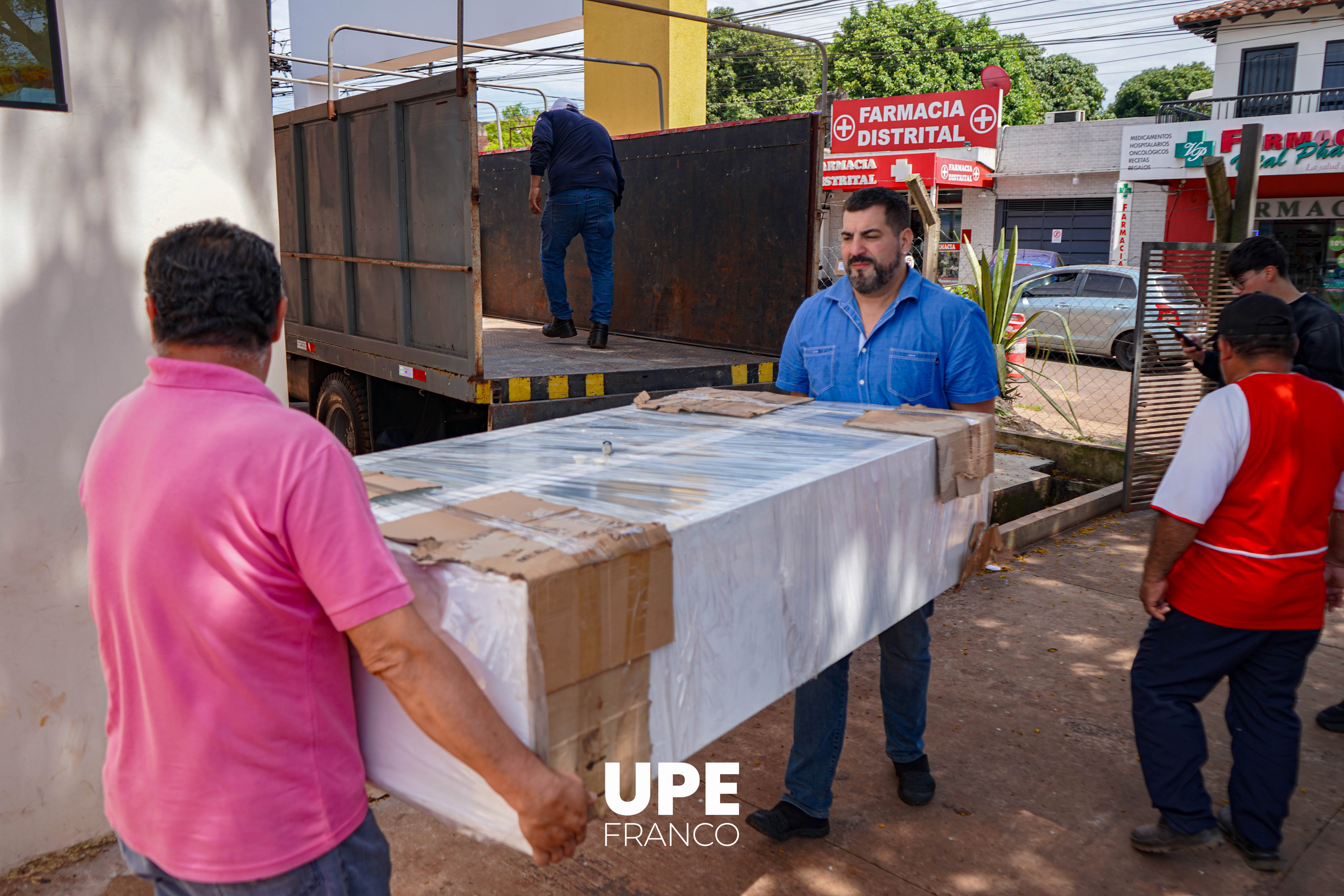 UPE realiza entrega de contrapartida al Hospital Distrital de Presidente Franco