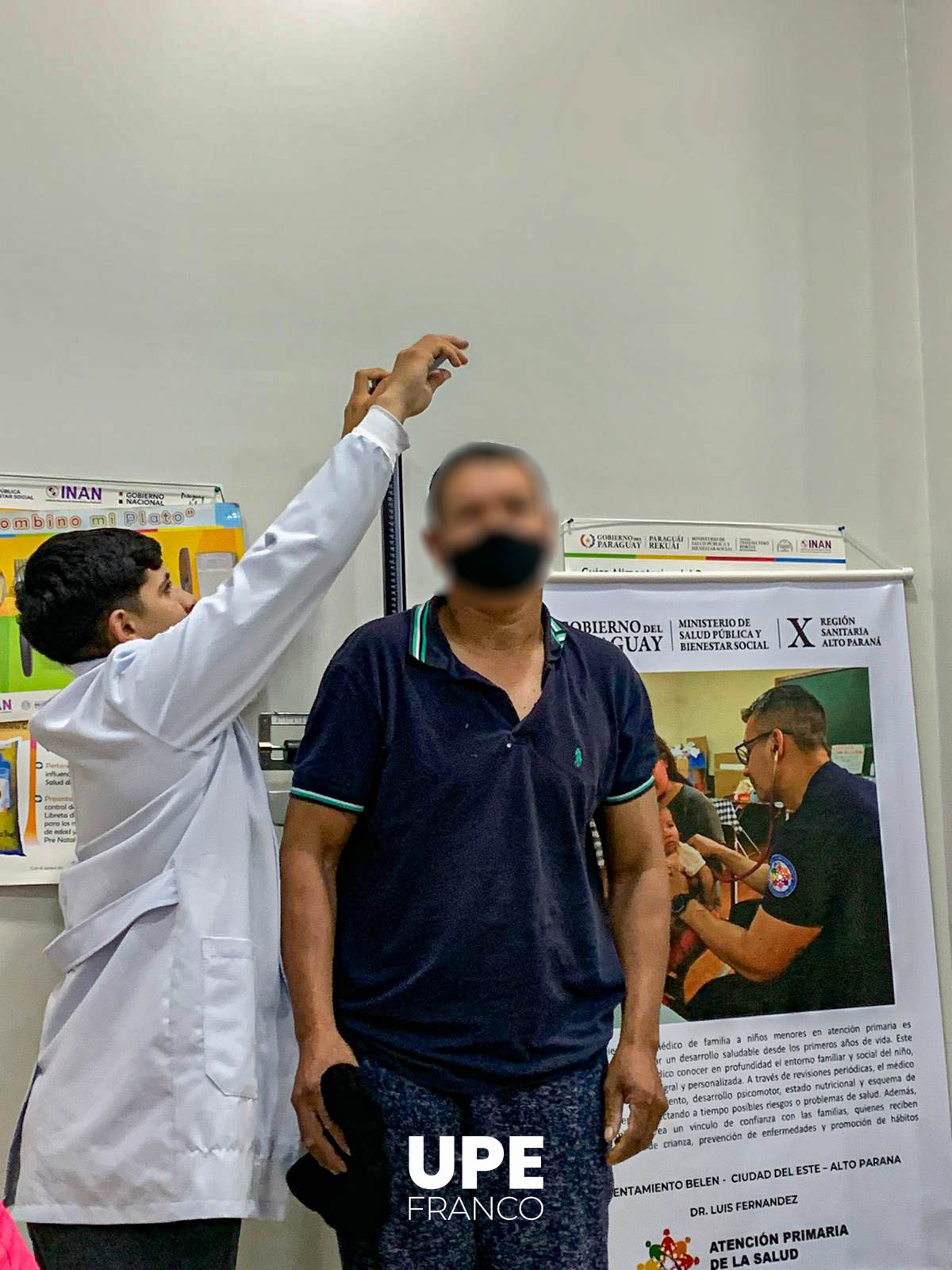 Estudiantes realizan prácticas en la USF Belén: Facultad de Ciencias de la Salud