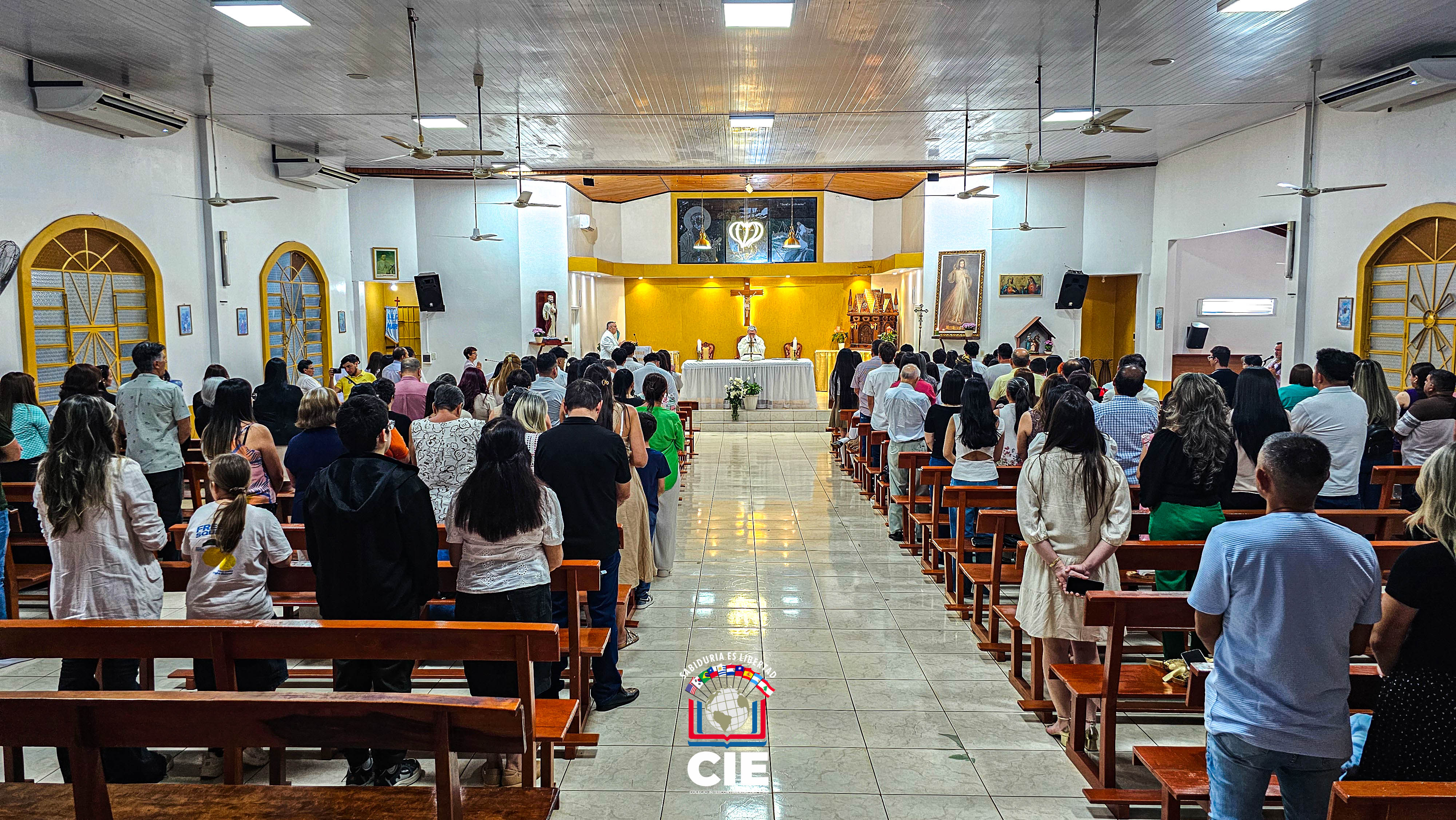 Misa de Acción de Gracias por la Culminación del Tercer Curso: Colegio Intercontinental del Este