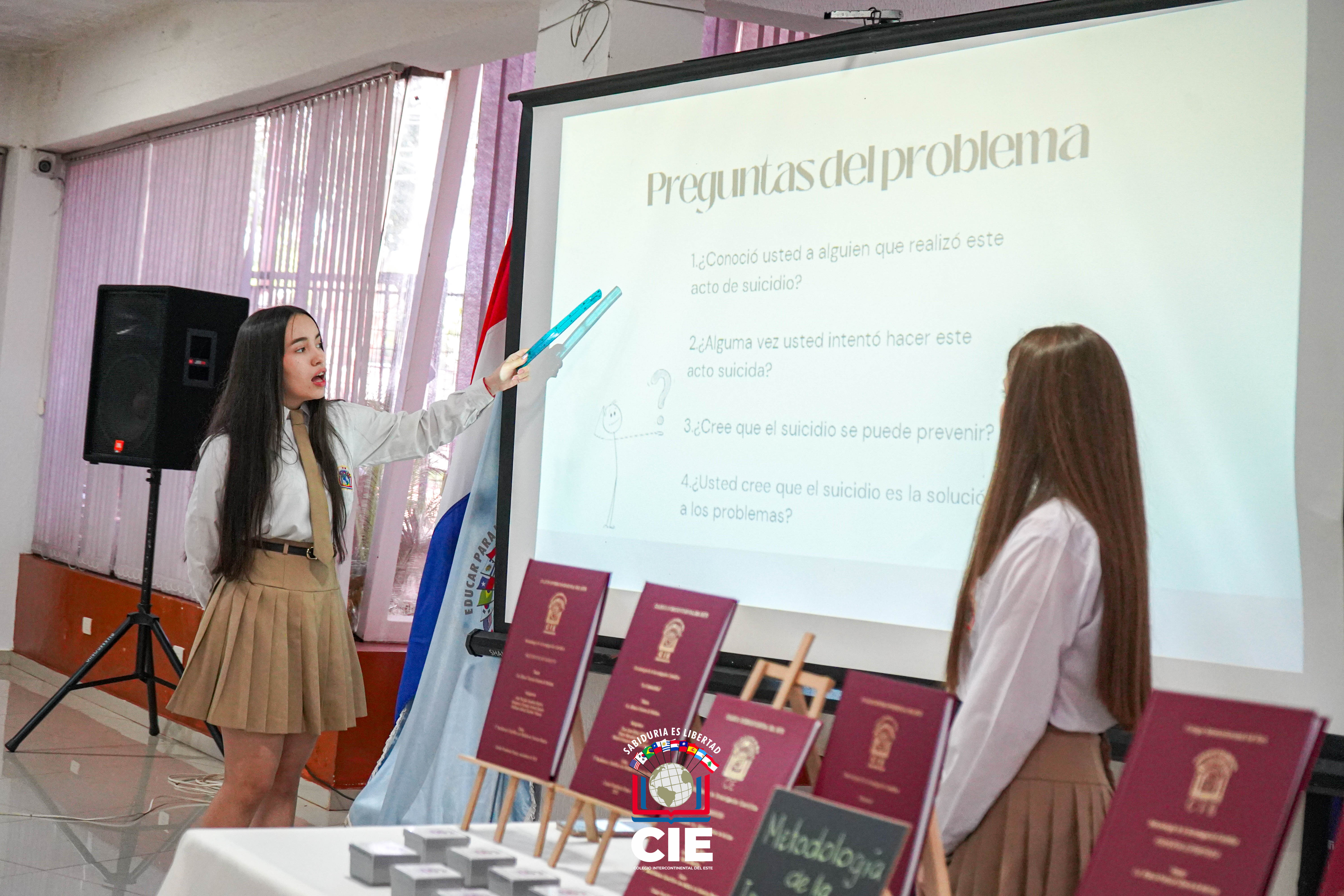 Presentación de Proyectos de Metodología de la Investigación: Colegio Intercontinental del Este
