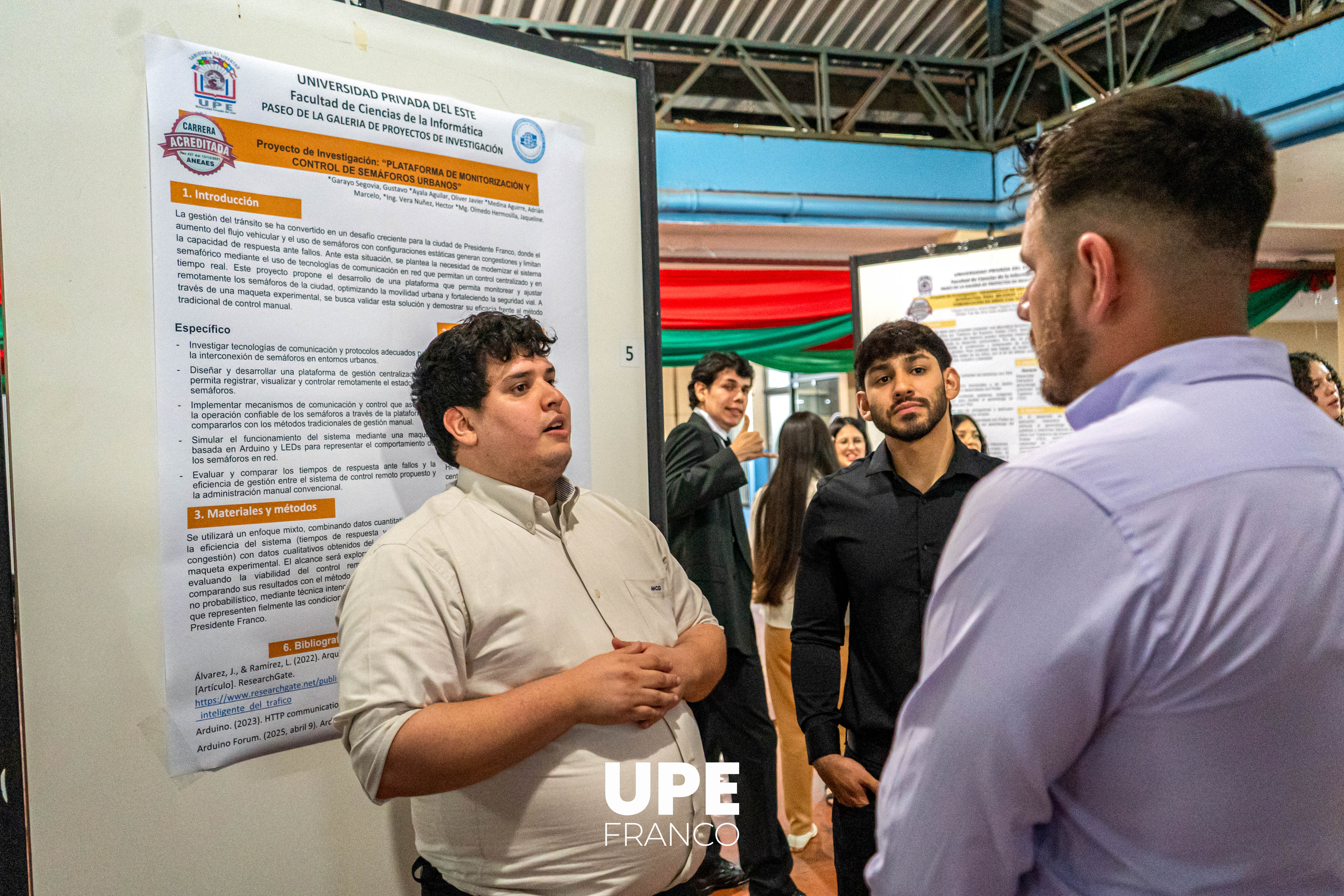 Paseo de la Galería de Proyectos de Investigación: Facultad de Ciencias de la Informática