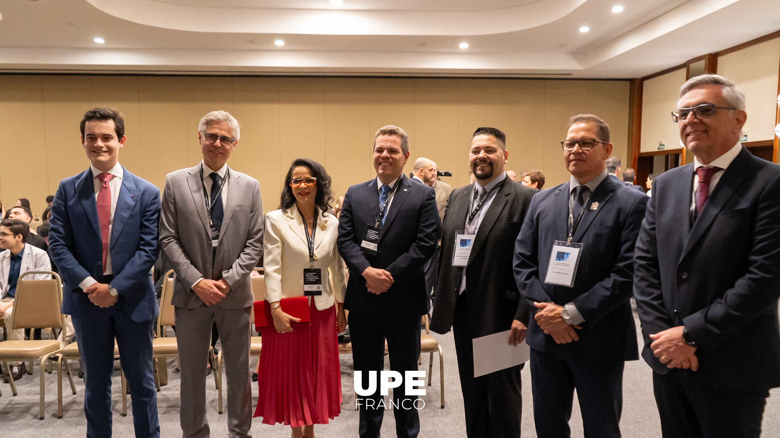 IV Congreso Nacional e II Internacional da Magistratura do Trabalho: UPE FRANCO presente