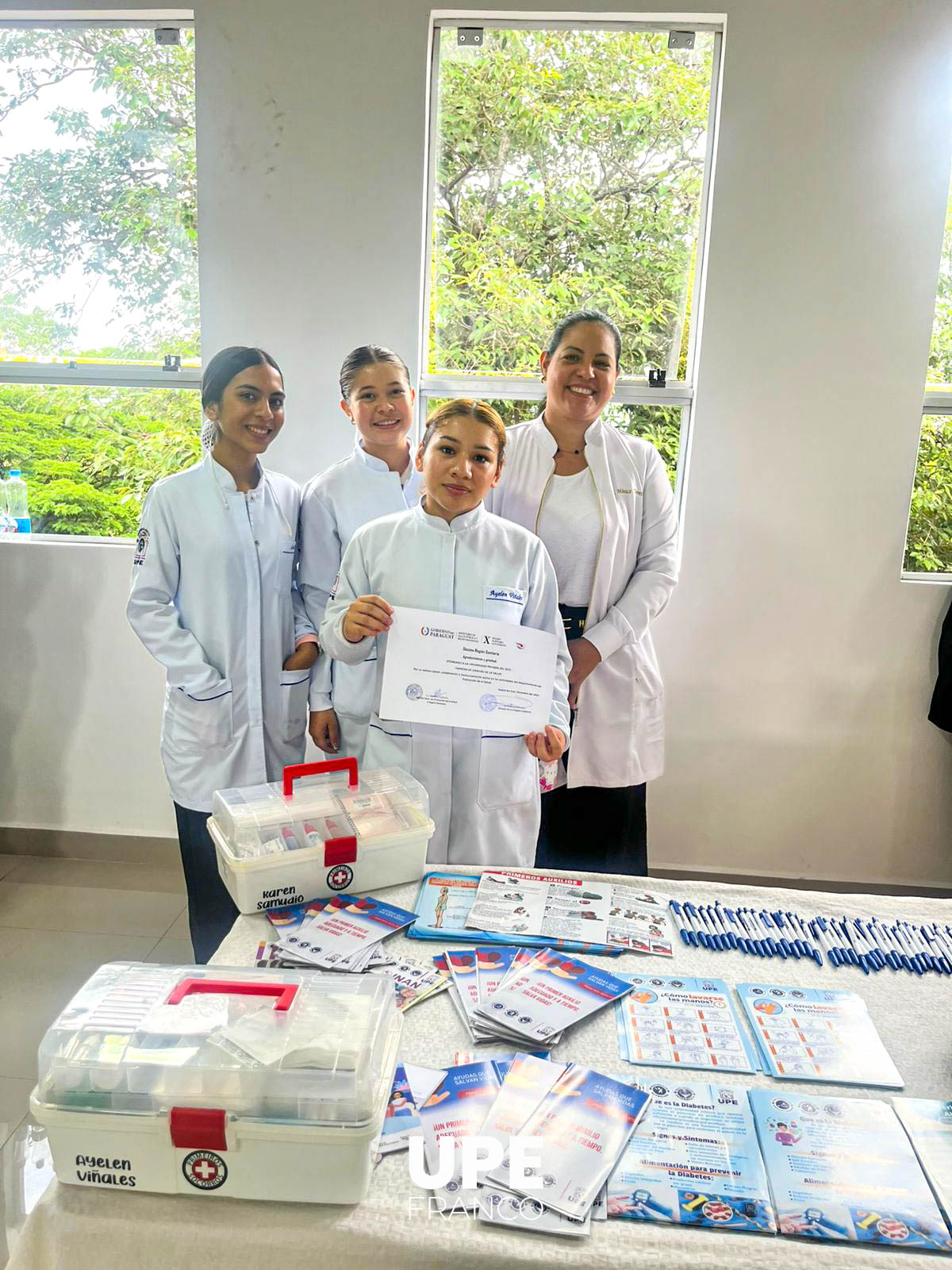 UPE recibe reconocimiento por su apoyo a la promoción de la salud en Alto Paraná: Facultad de Ciencias de la Salud