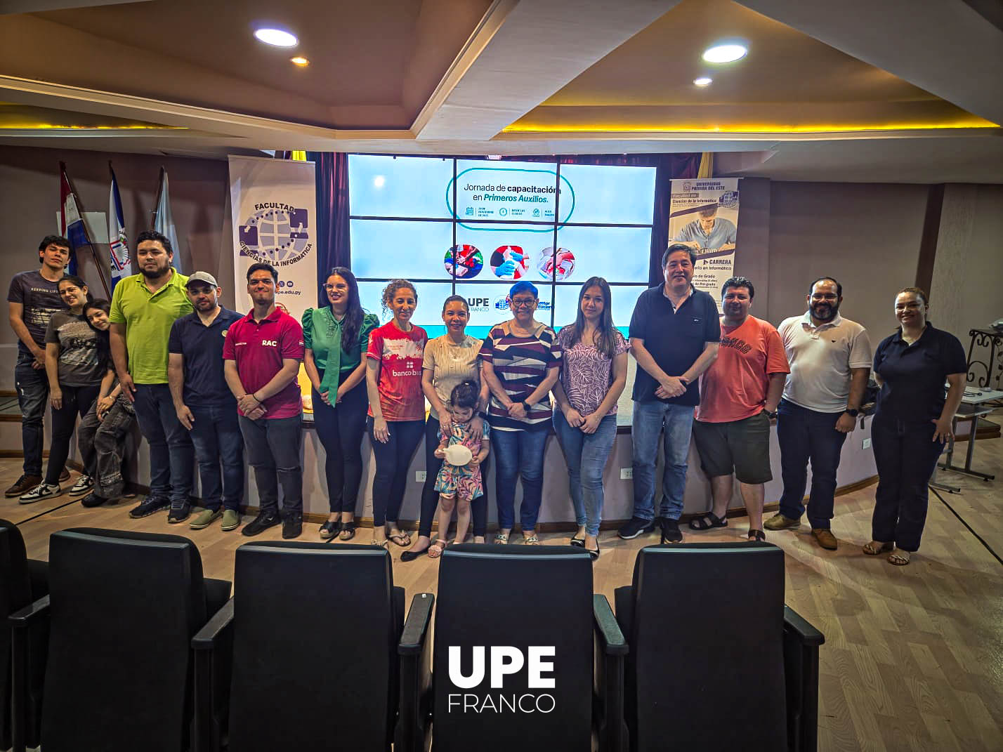 Jornada de Capacitación en Primeros Auxilios: Facultad de Ciencias de la Informática