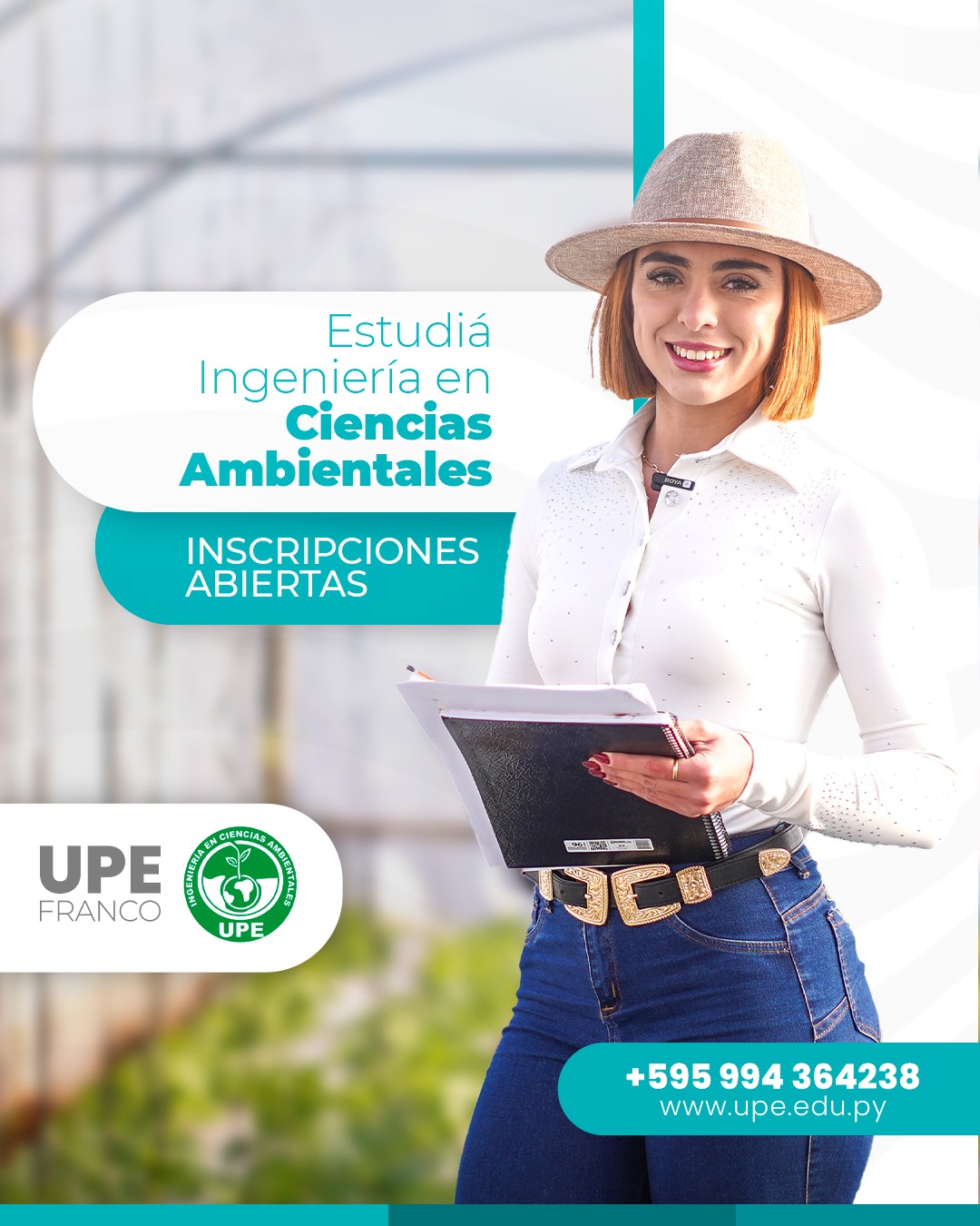 Carrera de Ingeniería en Ciencias Ambientales: Inscripciones abiertas – UPE FRANCO