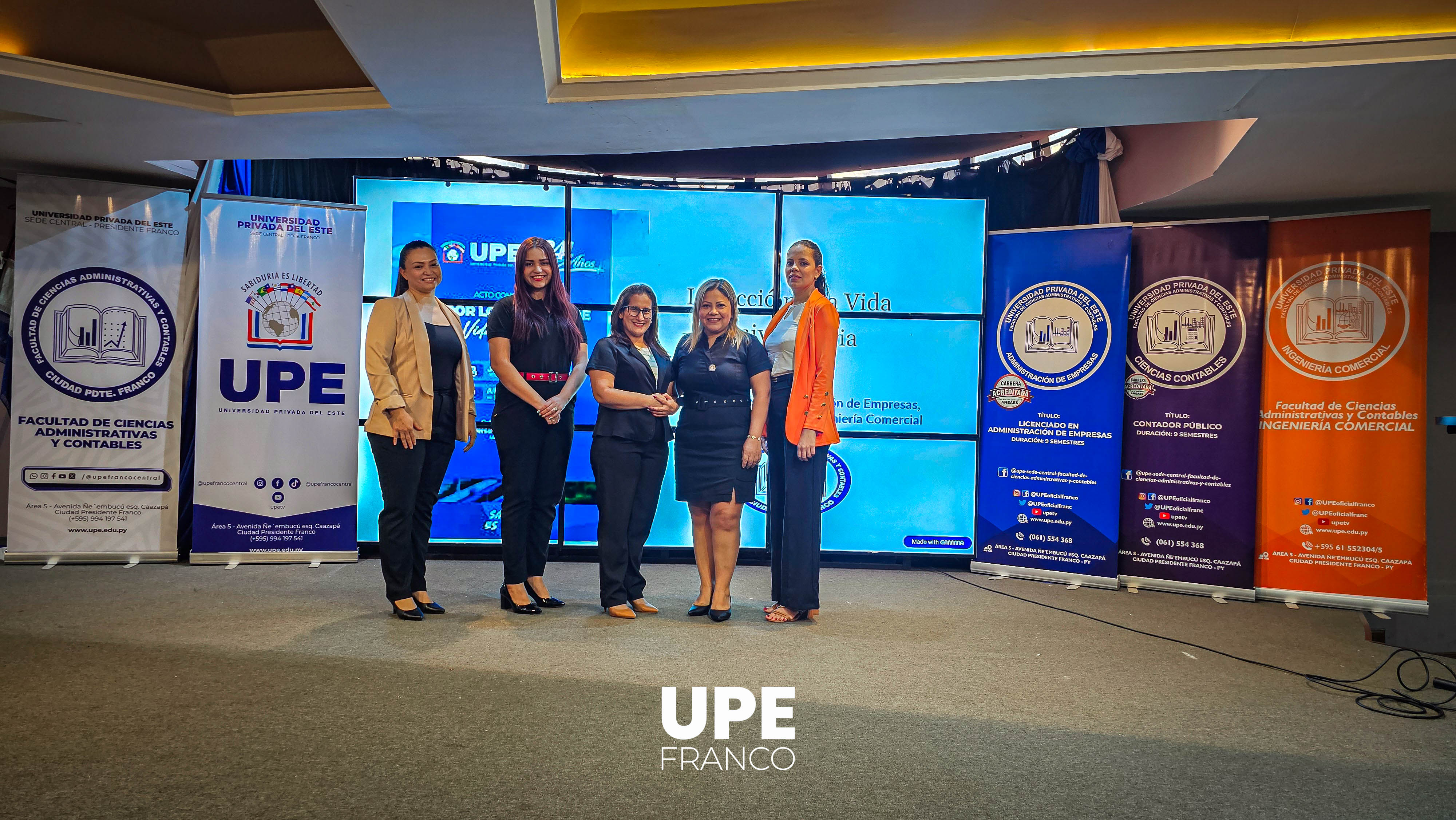 Jornada de Inducción Universitaria: Facultad de Ciencias Administrativas y Contables