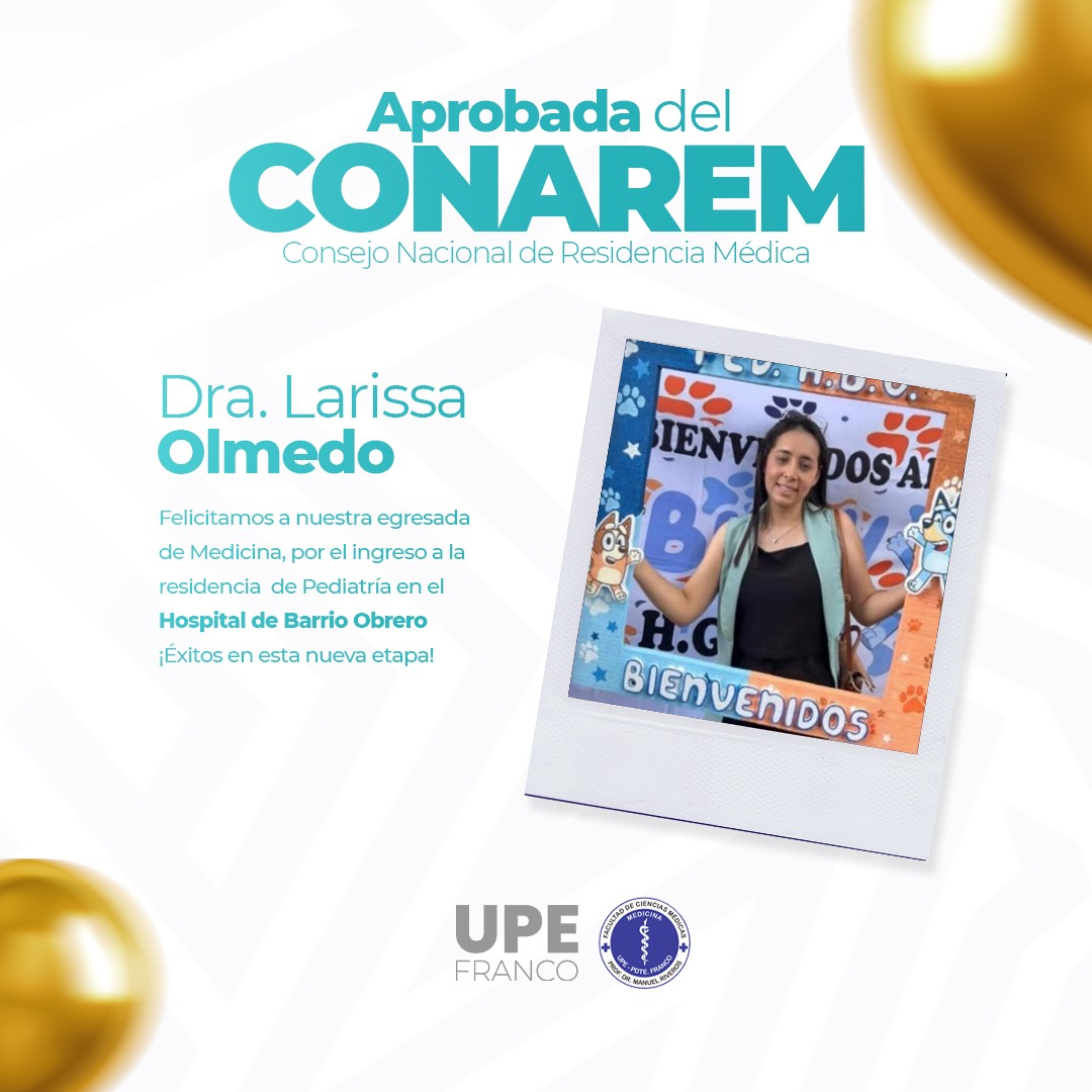 Orgullo UPE: Aprobados CONAREM - Medicina