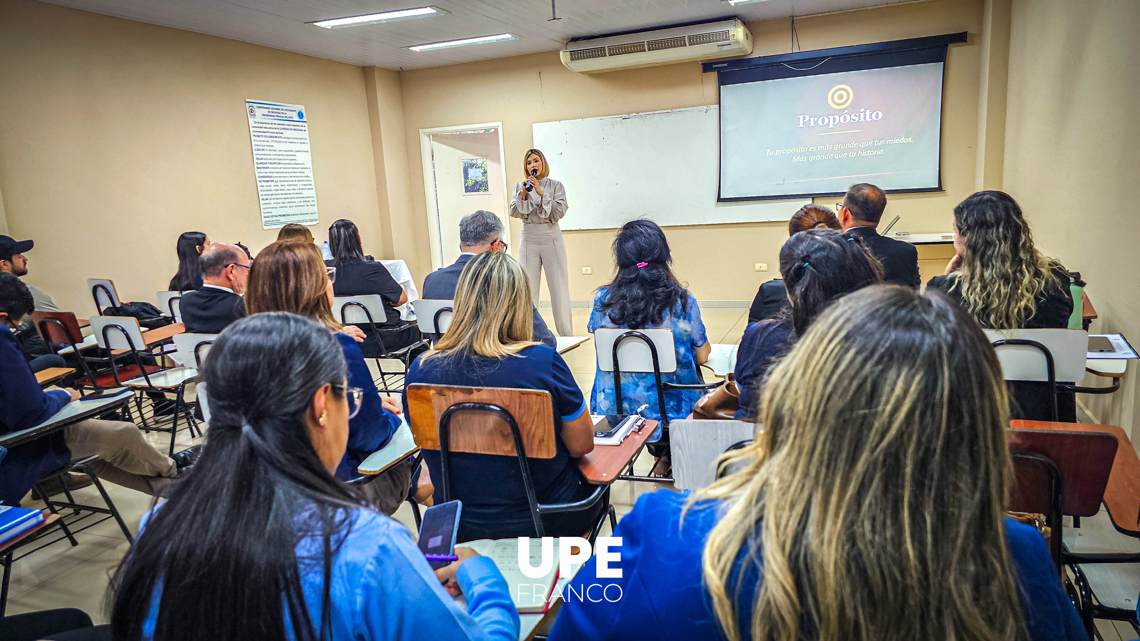 Charla motivacional: “Una palabra de Fe”