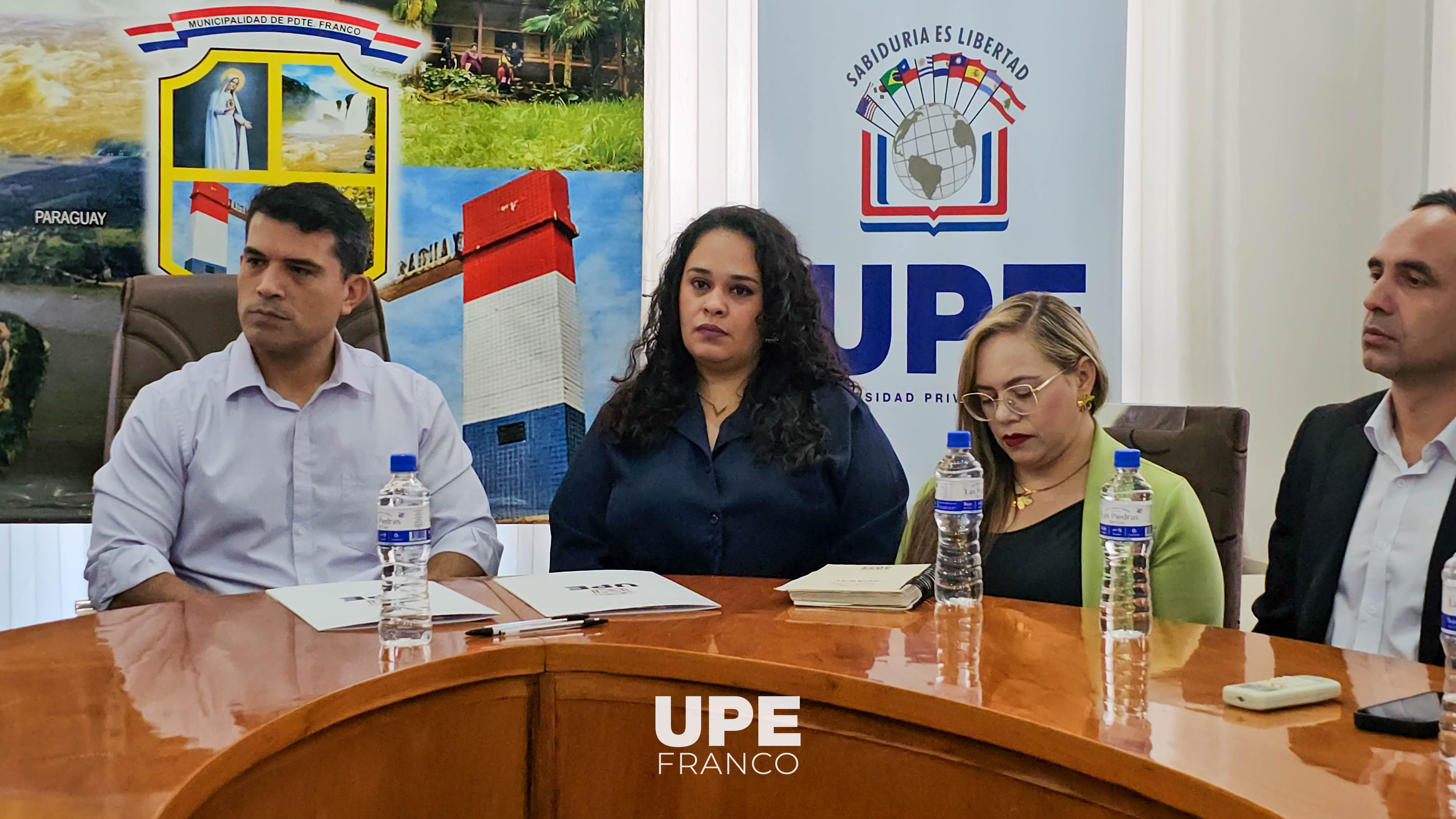 UPE Y MUNICIPALIDAD DE PRESIDENTE FRANCO CONSOLIDAN ALIANZA ESTRATÉGICA MEDIANTE CONVENIOS DE COOPERACIÓN INTERINSTITUCIONAL