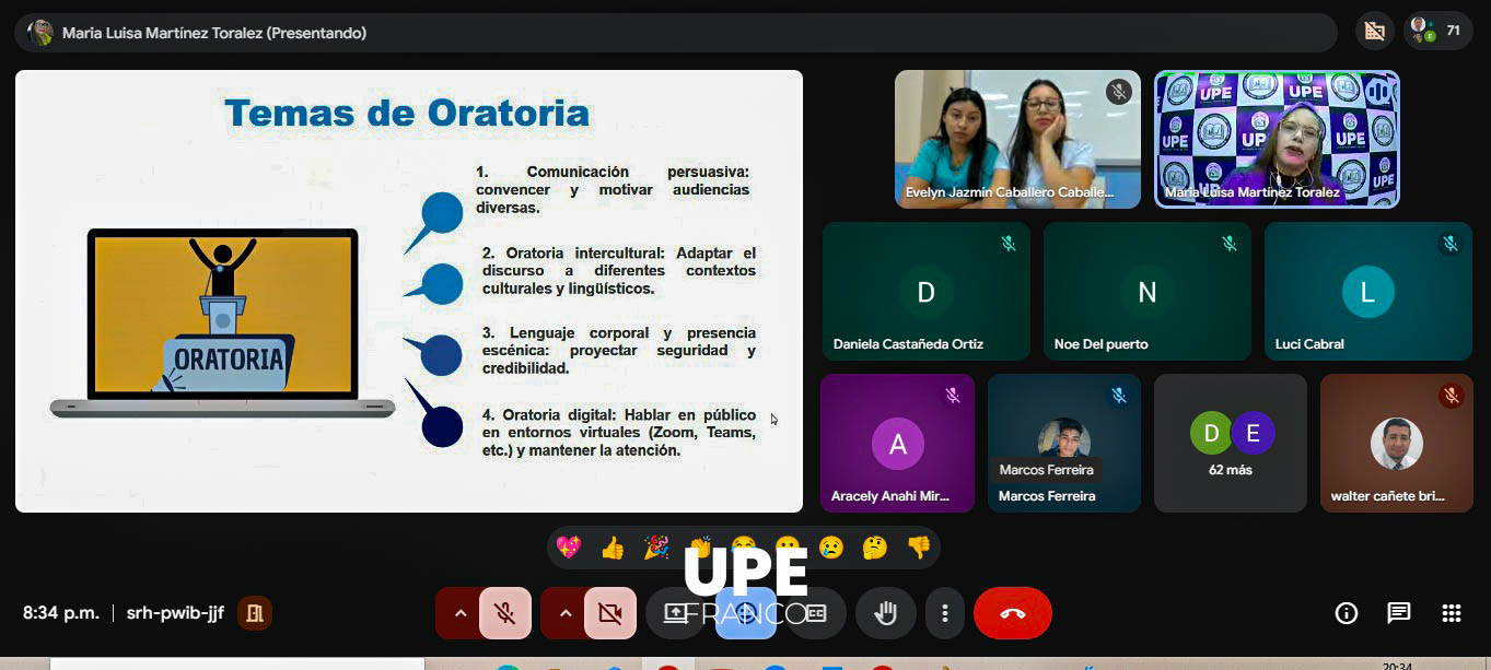 Clase Espejo Internacional: Universidad Privada del Este (UPE), sede Presidente Franco - Escuela Superior Politécnica de Chimborazo (ESPOCH – Ecuador)