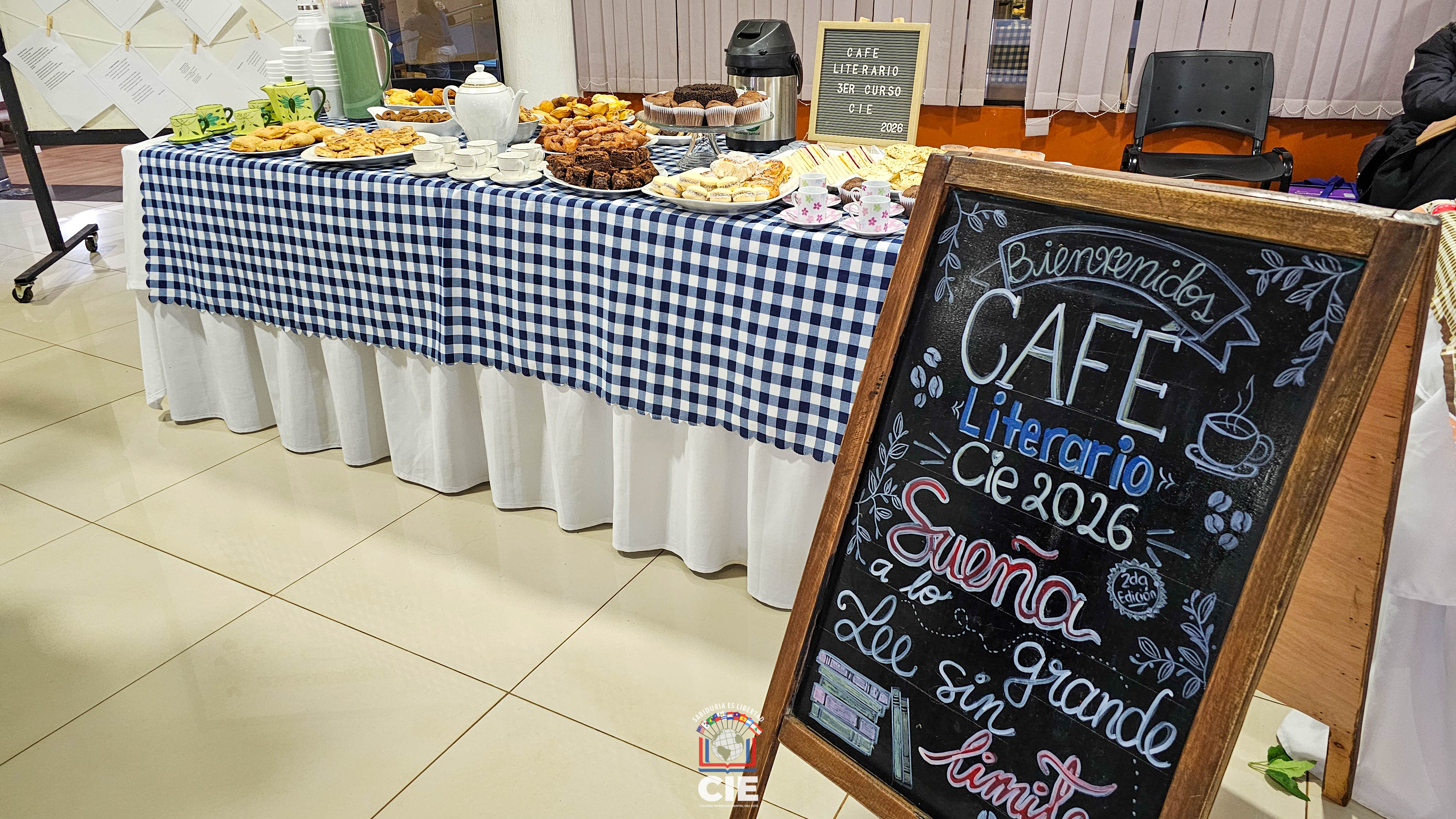 Café Literario ÑE'ẼRY: estudiantes del CIE compartieron una jornada de lectura, escritura y oralidad
