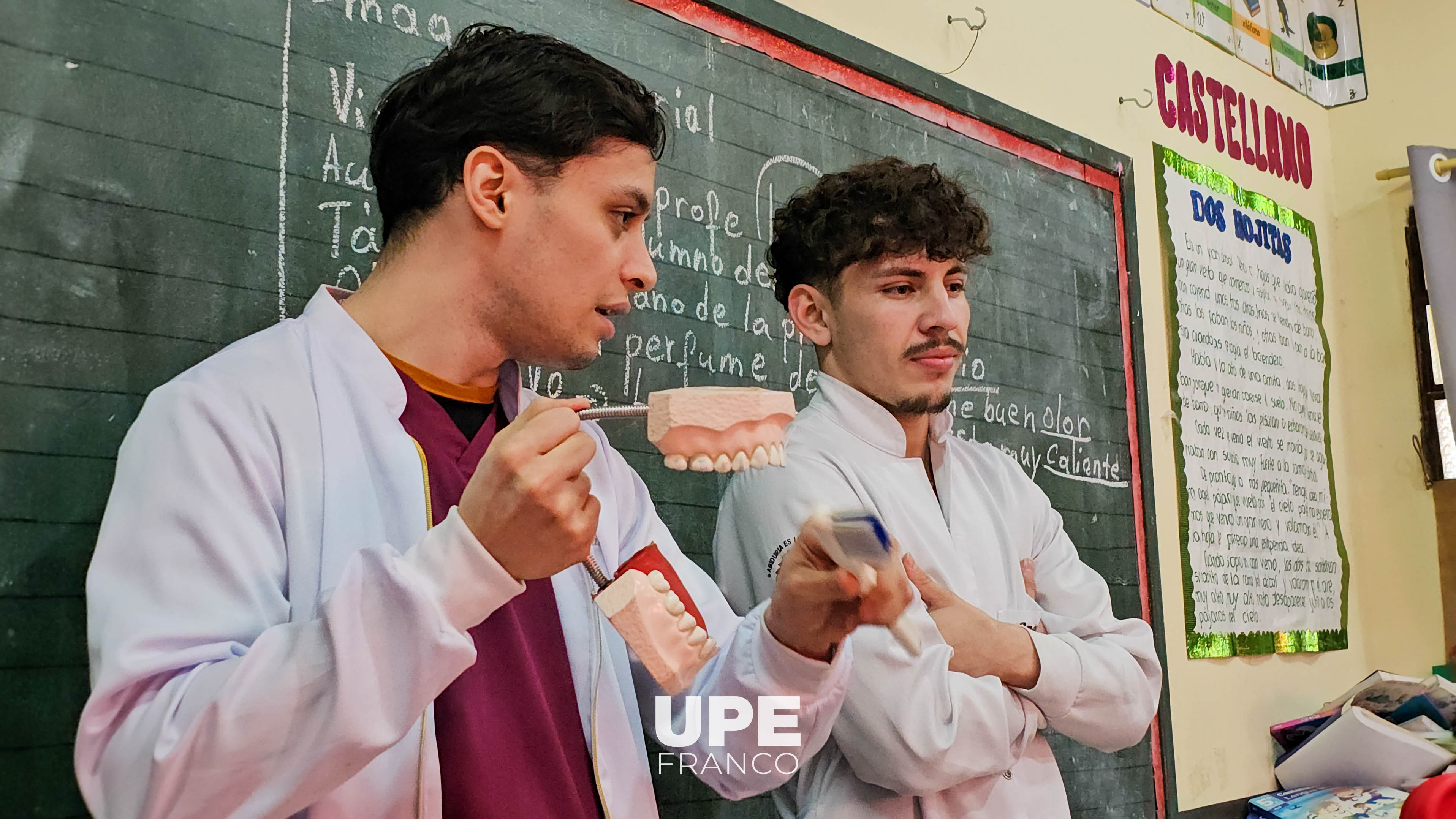 UPE FRANCO DESARROLLA PROGRAMA DE ATENCIÓN ODONTOLÓGICA INFANTIL EN EL BARRIO SAN SEBASTIÁN