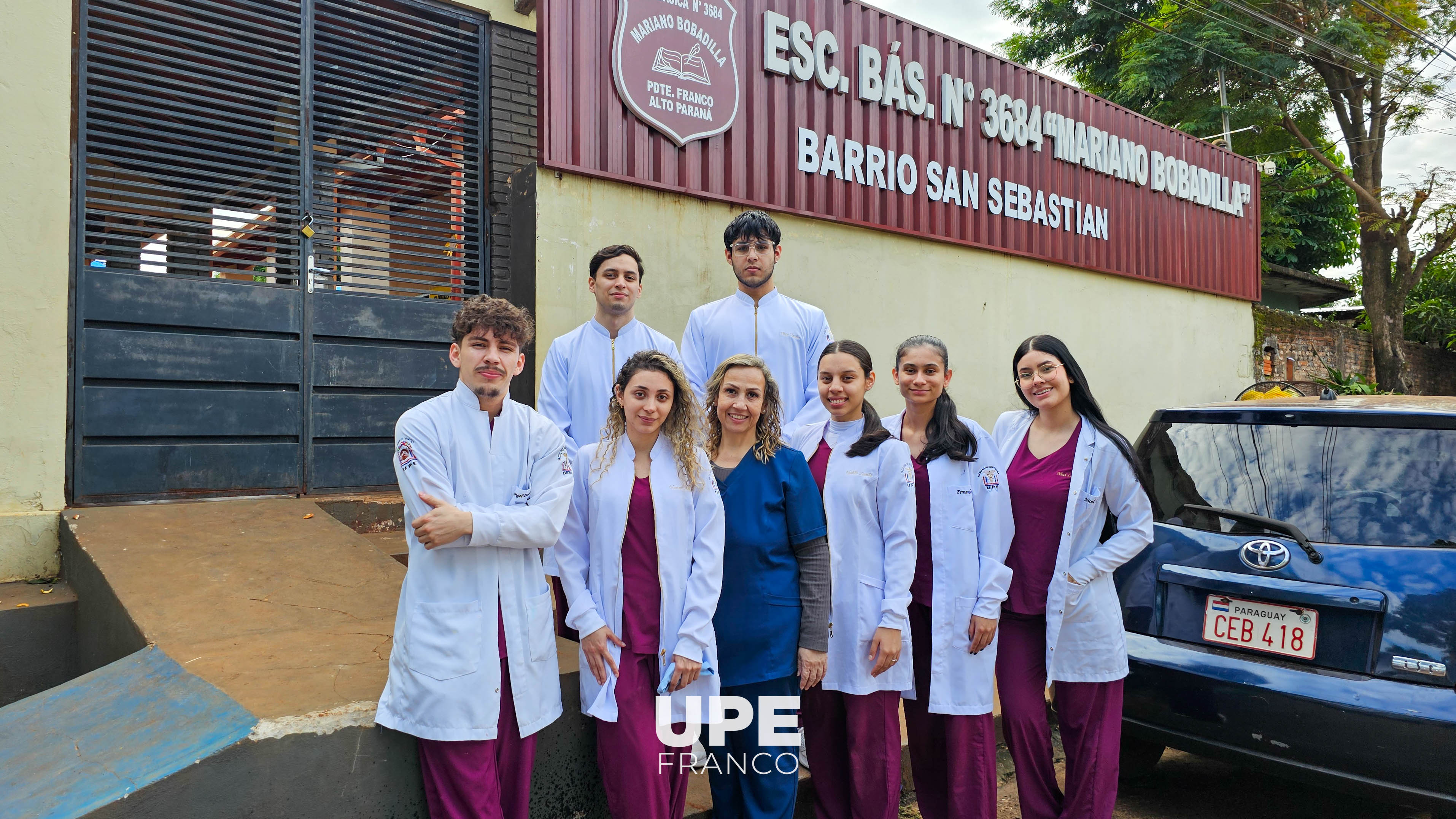 UPE FRANCO DESARROLLA PROGRAMA DE ATENCIÓN ODONTOLÓGICA INFANTIL EN EL BARRIO SAN SEBASTIÁN