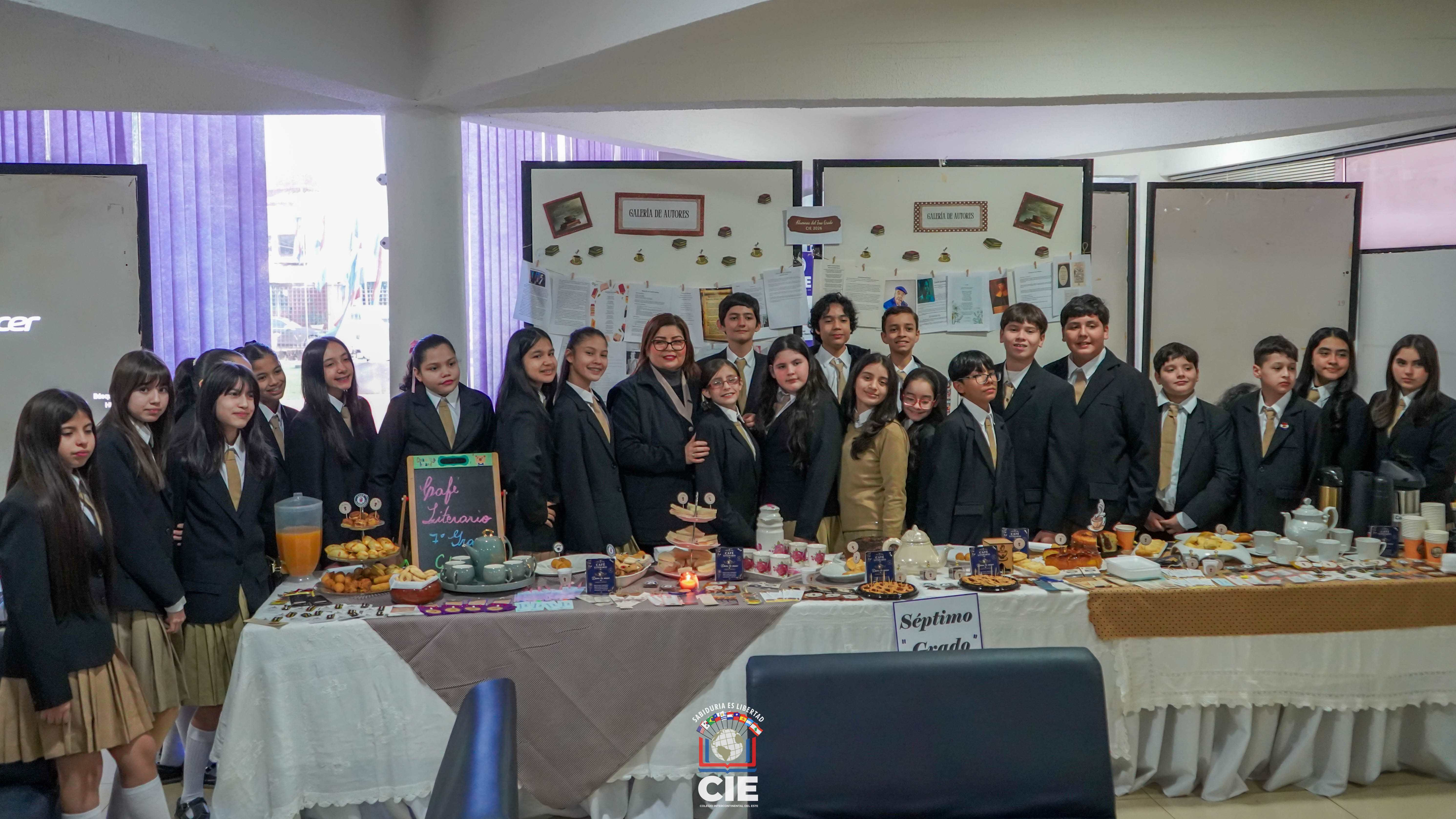 CAFÉ LITERARIO ÑE'ẼRY: ESTUDIANTES DEL TERCER CICLO PARTICIPARON DE UNA JORNADA DE LECTURA Y DECLAMACIÓN POÉTICA