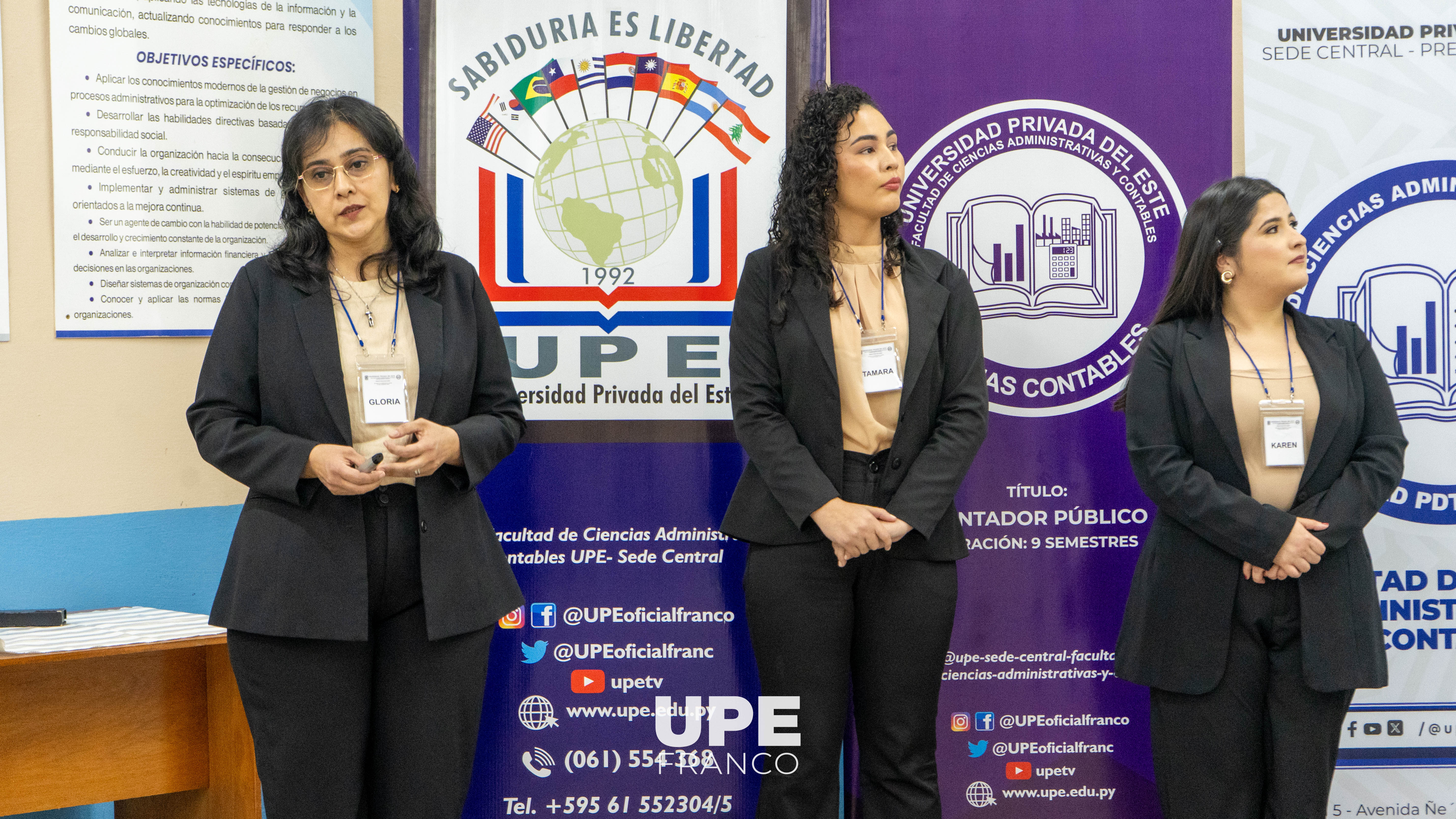 Ciencias Contables realizó defensa de Trabajo Final de Grado
