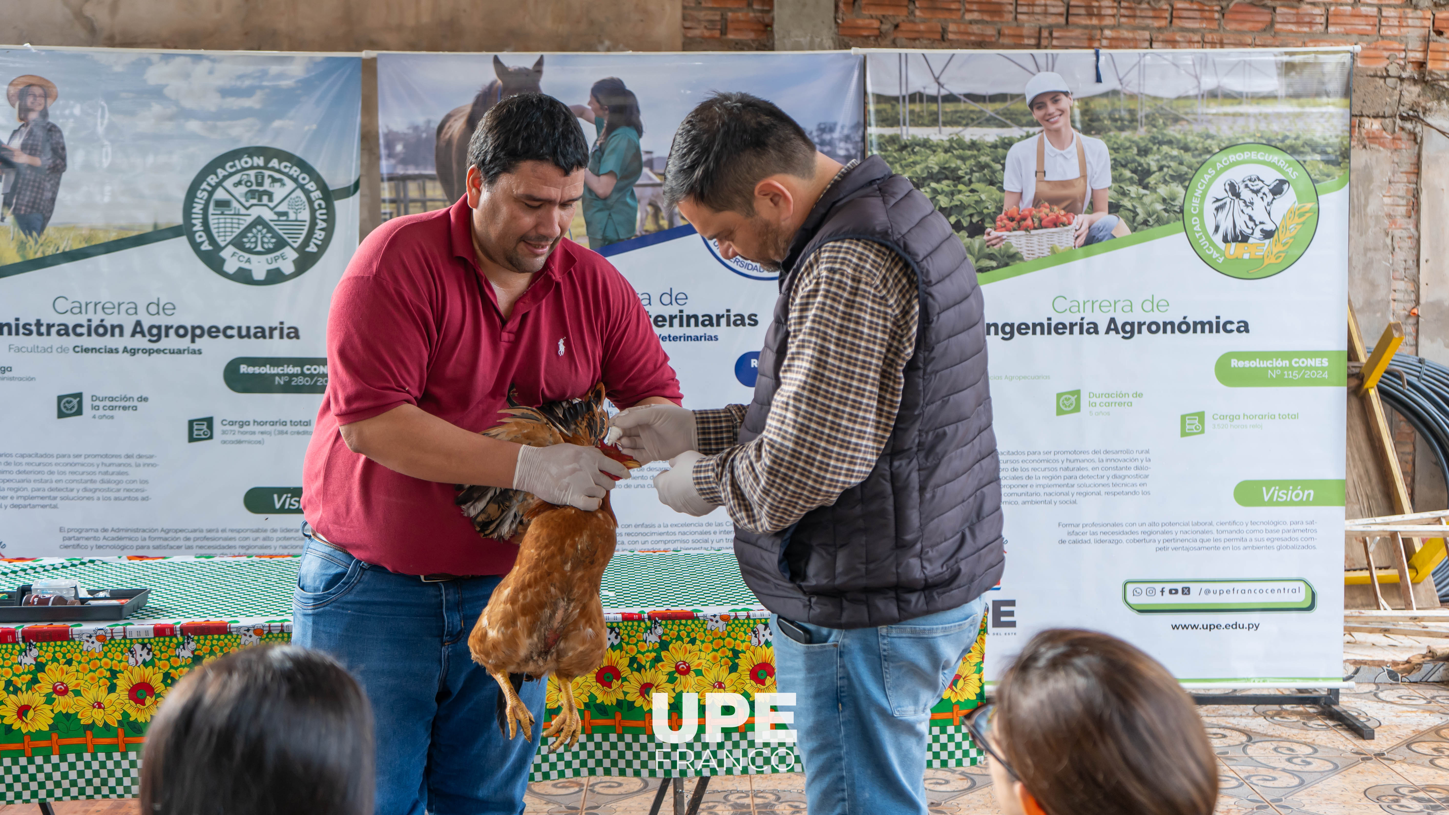 UPE Franco realizó cierre del Diplomado en Producción Avícola