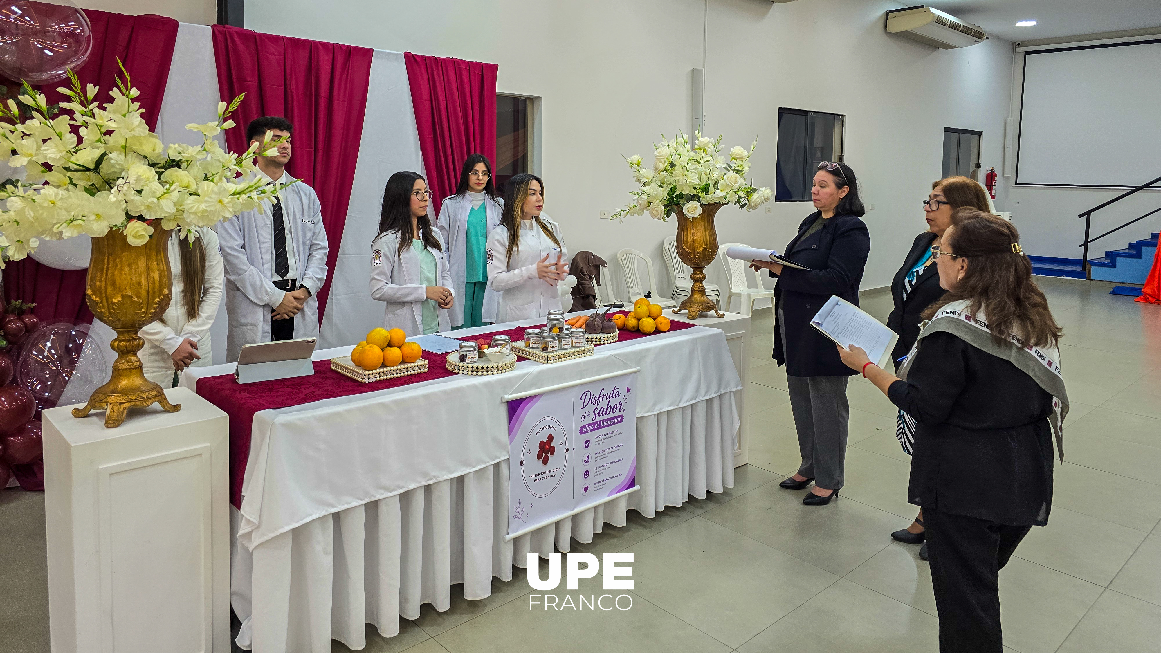 Nutrición realizó examen final con presentación de proyectos de inversión