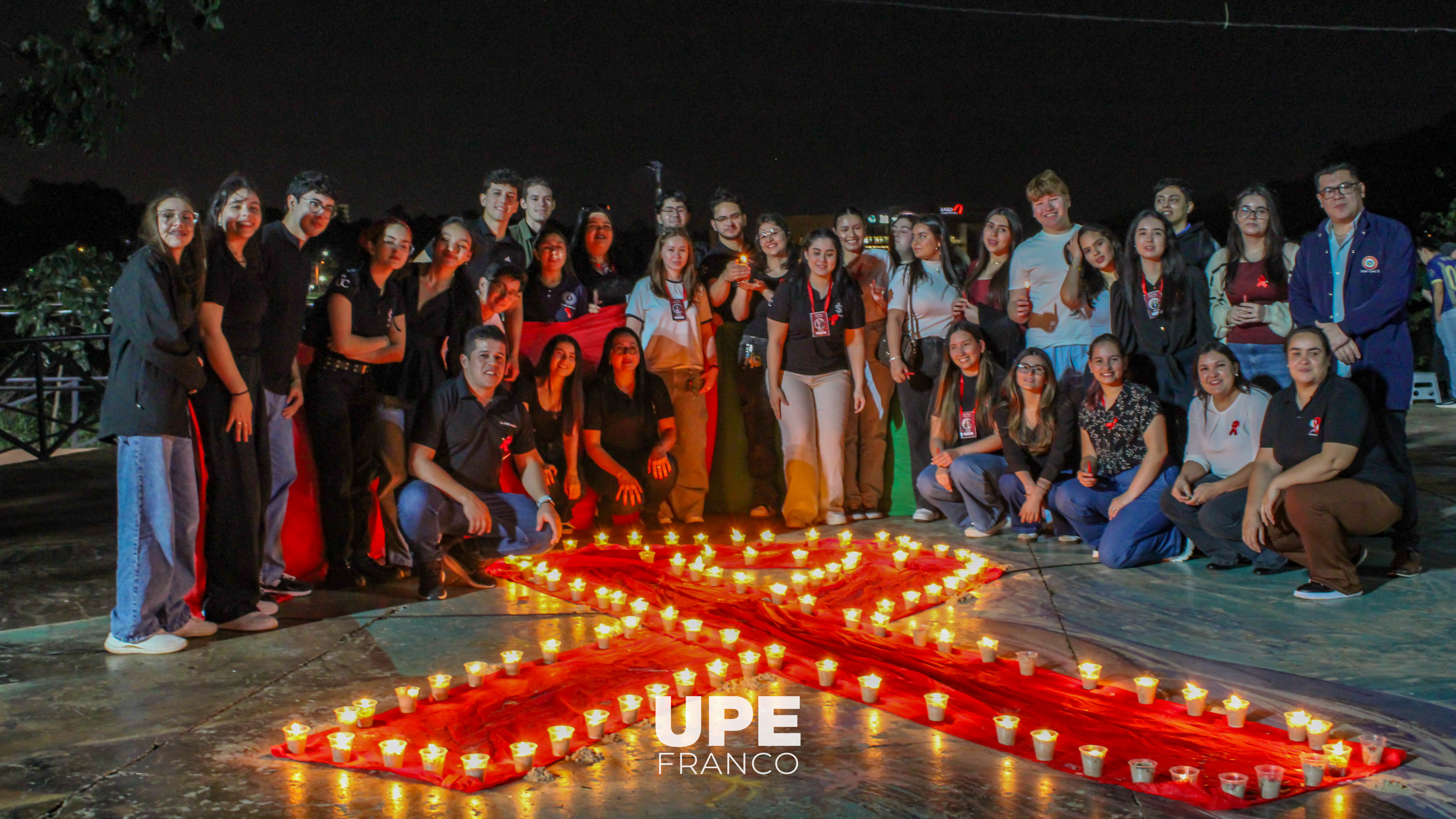 Memorial de Velas por el VIH y el SIDA en Alto Paraná