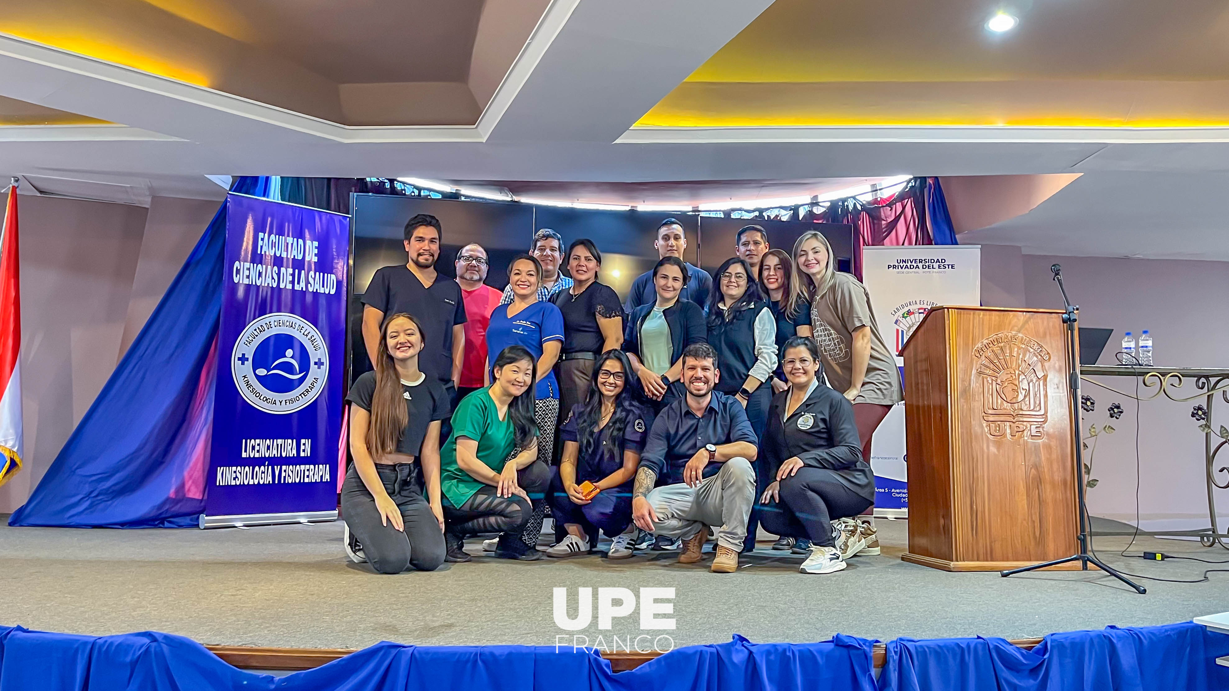 Gran inicio del Diplomado Internacional en Rehabilitación Funcional de Rodilla en la UPE Franco