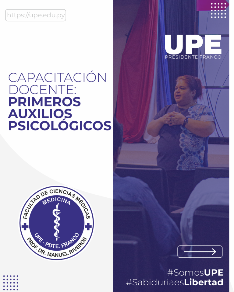 "Primeros Auxilios Psicológicos" - Capacitación Docente