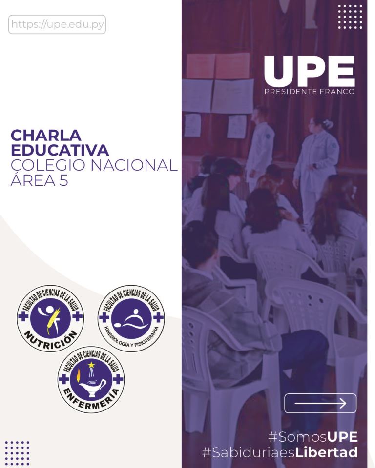 Charla Educativa en el Colegio Nacional Área 5