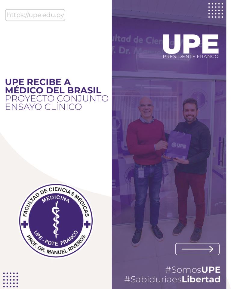 UPE y UNICENTRO: Elaboración de Ensayo Clínico en Conjunto 