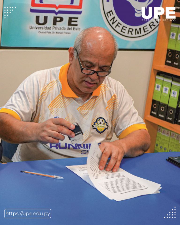 Firma de Convenio - UPE Franco y Charleston Fútbol Club