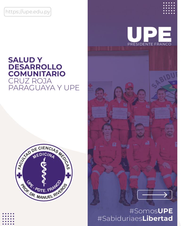 Graduación de Nuevos Voluntarios de la Cruz Roja en la UPE