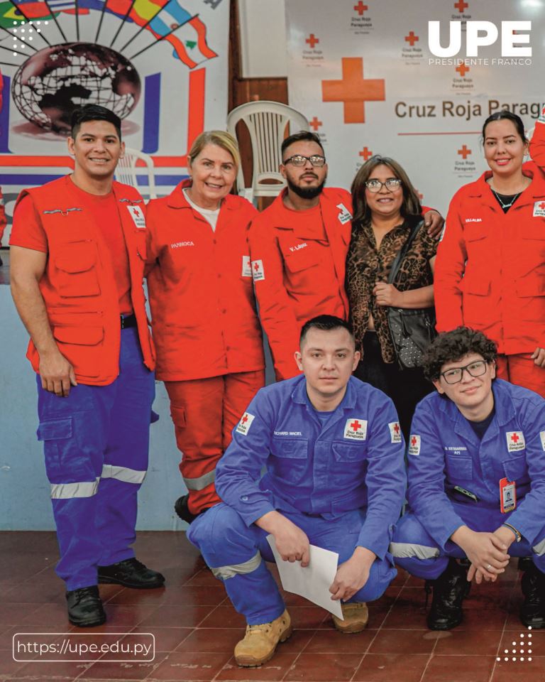 Graduación de Nuevos Voluntarios de la Cruz Roja en la UPE