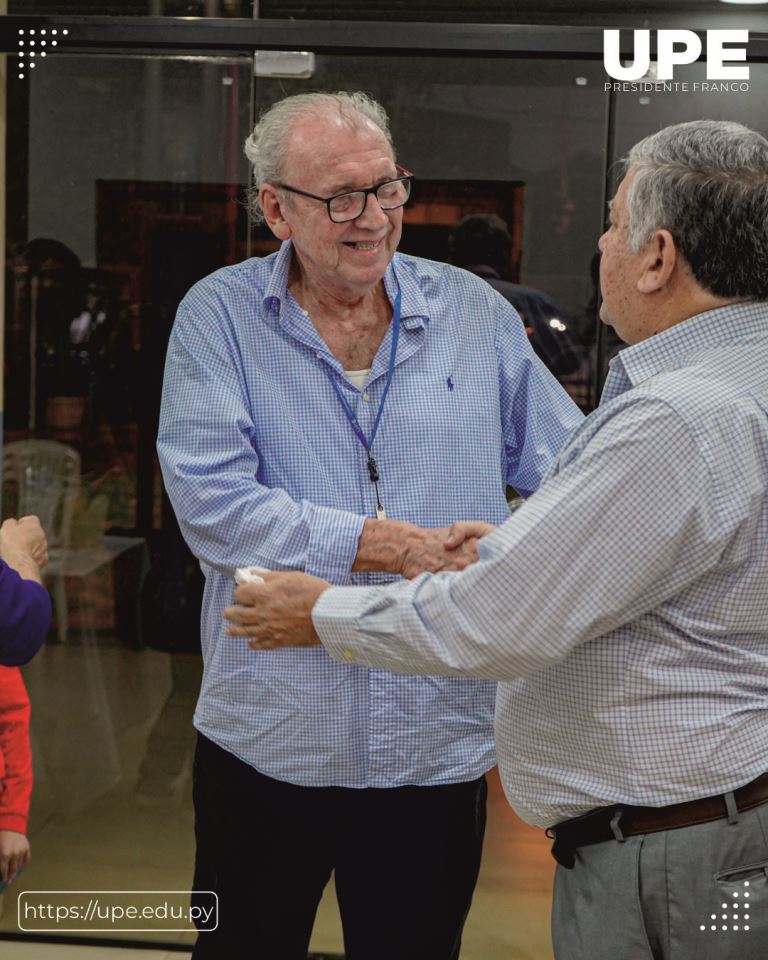 Homenaje de la UPE al Lic. Luis González Vaesken y Arq. Francisco Ruffinelli por sus Cumpleaños