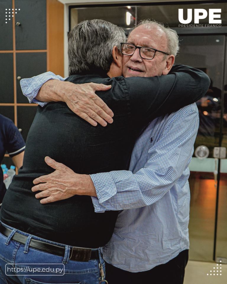 Homenaje de la UPE al Lic. Luis González Vaesken y Arq. Francisco Ruffinelli por sus Cumpleaños