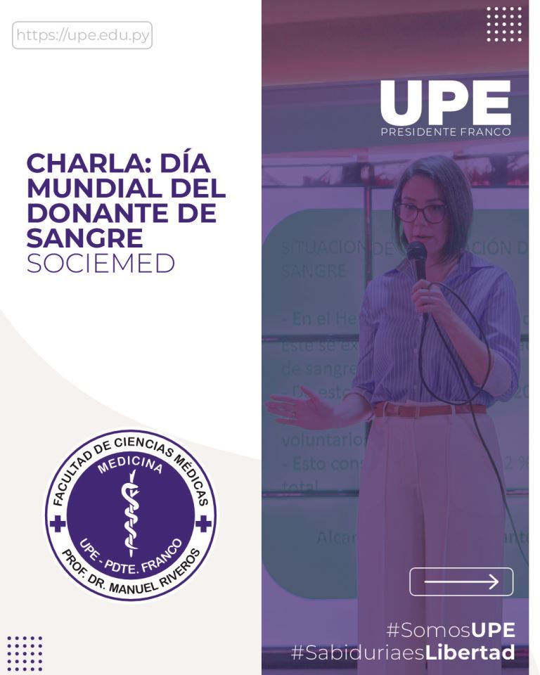 Día Mundial del Donante de Sangre: Charla de Concientización 